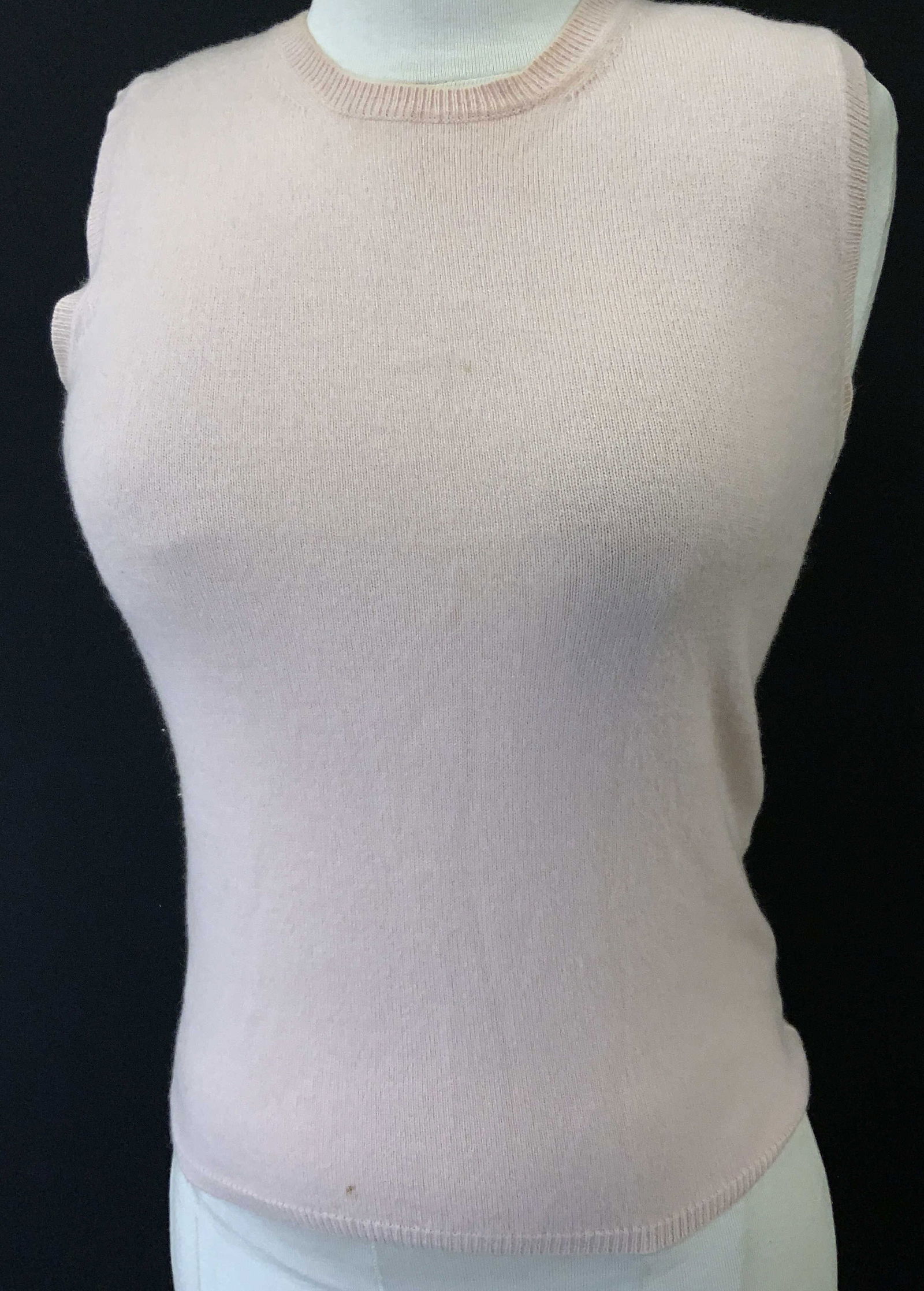 PRADA Pink Cashmere Sweater Vest,  Italy (1 of 7)