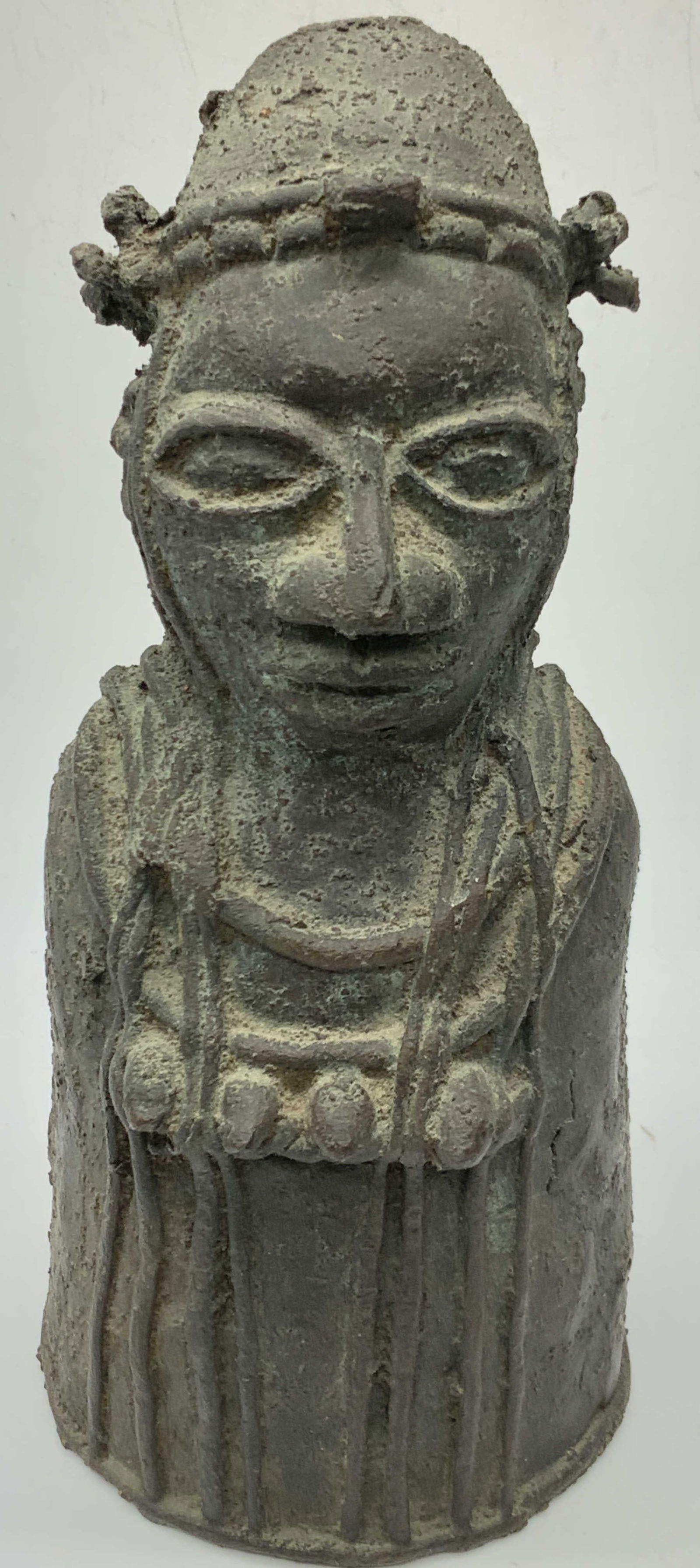 Antique Cast Bronze African Figural Sculpture (1 of 10)