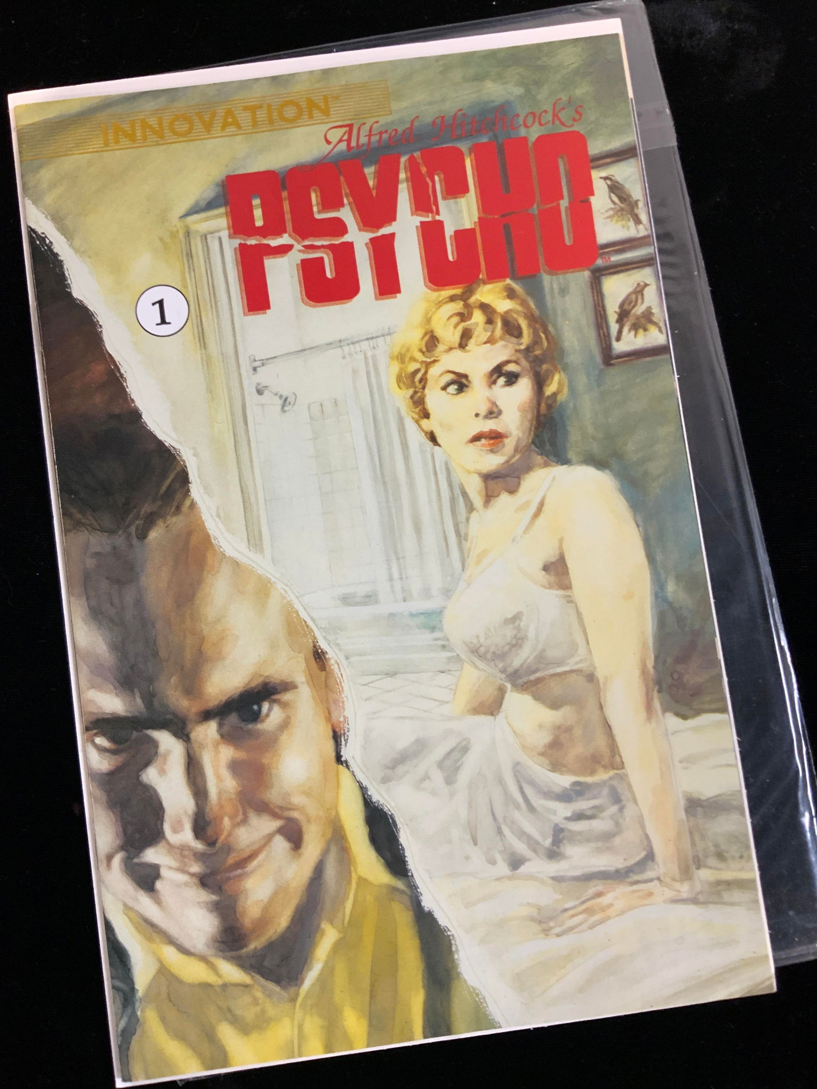 Alfred Hitchcock Psycho Glossy Comic c1990 (1 of 9)