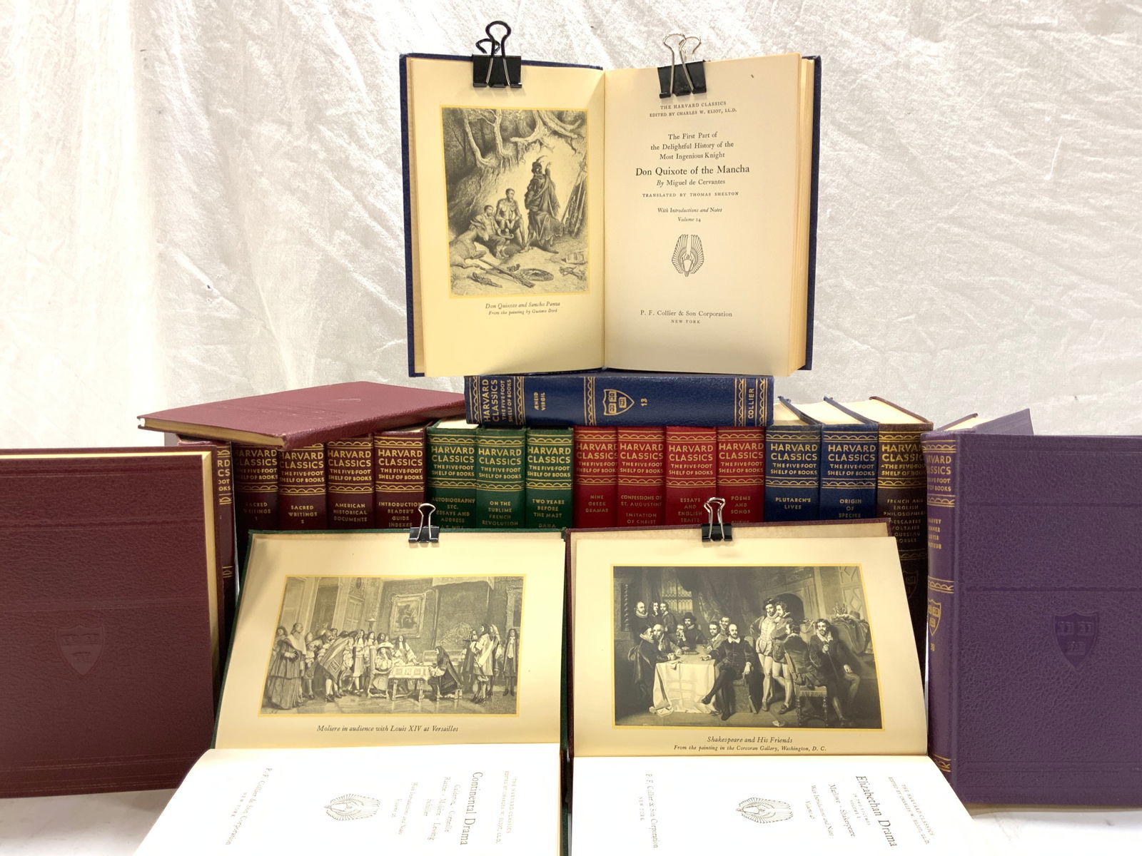 1956 Harvard Classics Leather Illustrated Bks 51 (1 of 11)