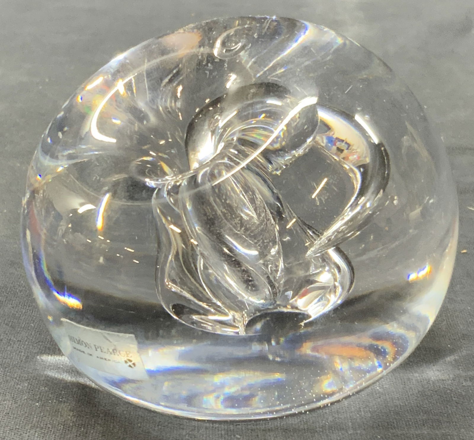 Simon Pearce Art Glass Paperweight (1 of 7)