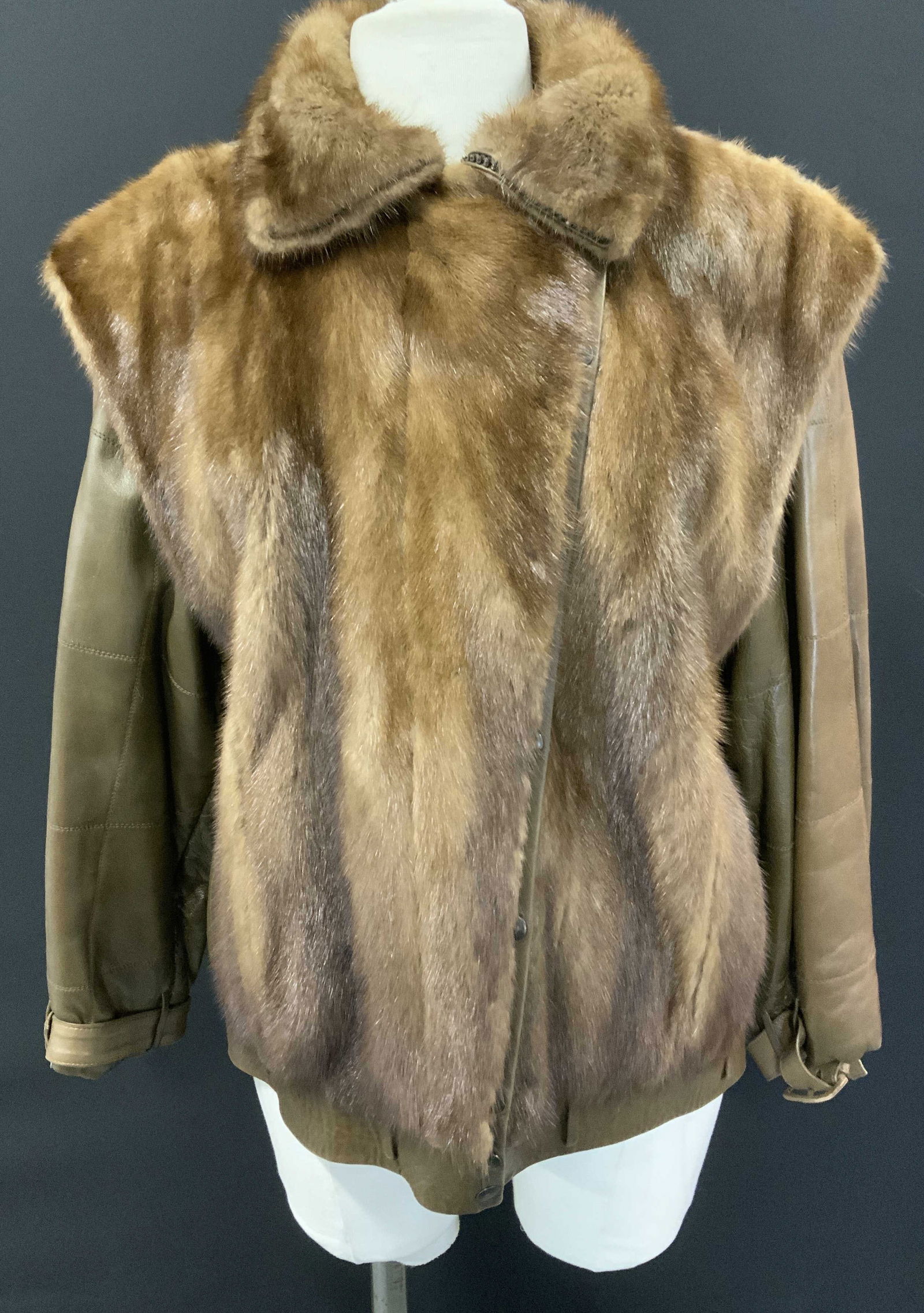 Castelbajac J Mendel Leather & Mink Jacket France (1 of 9)