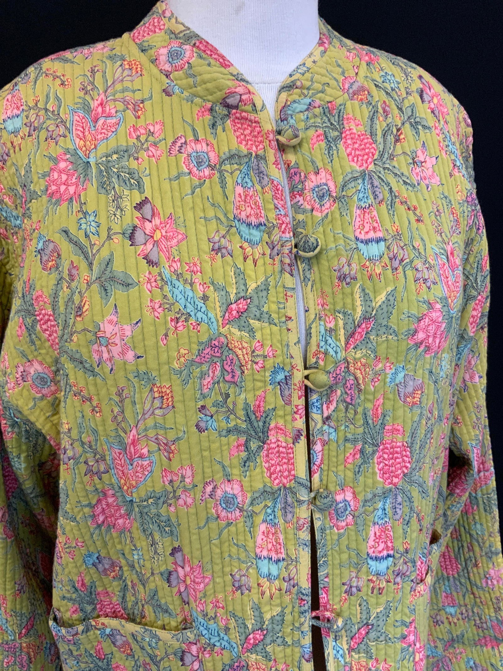 Reversible Floral Cotton Jacket (1 of 7)
