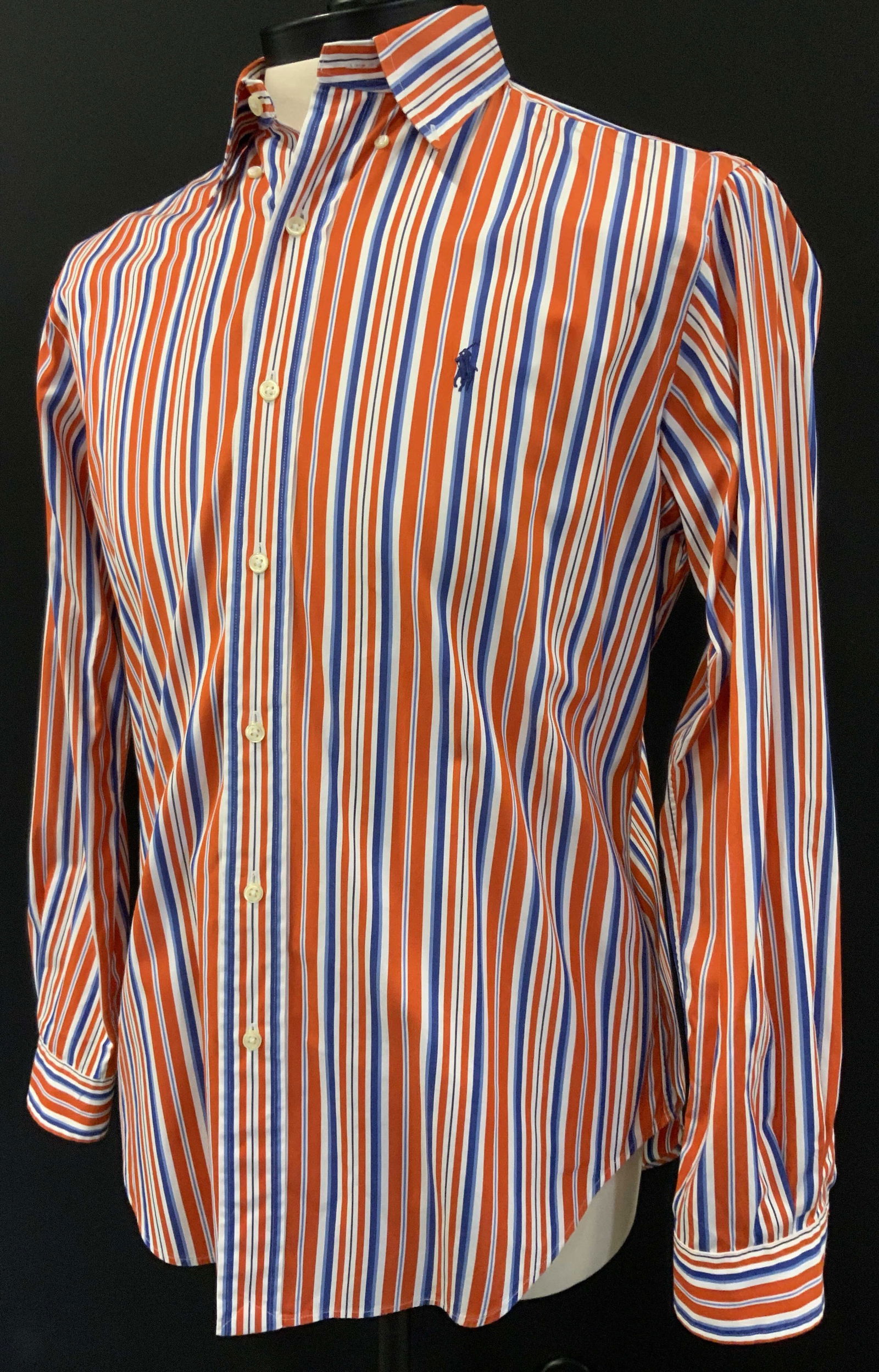 Polo Ralph Lauren Striped Cotton Shirt, Mens (1 of 8)