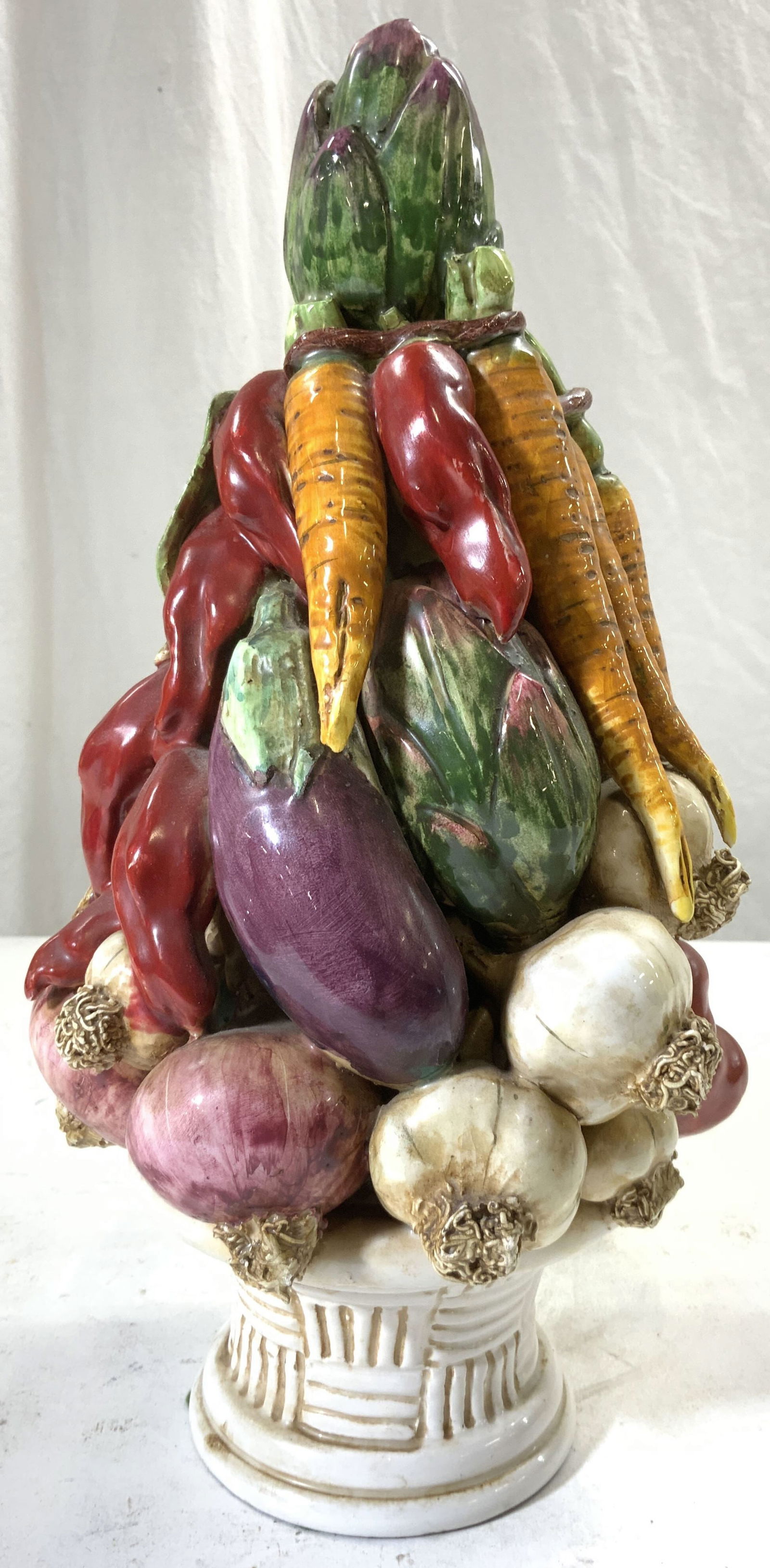 Vintage Ceramic Vegetable Figural Decor Italy 1964 (1 of 6)