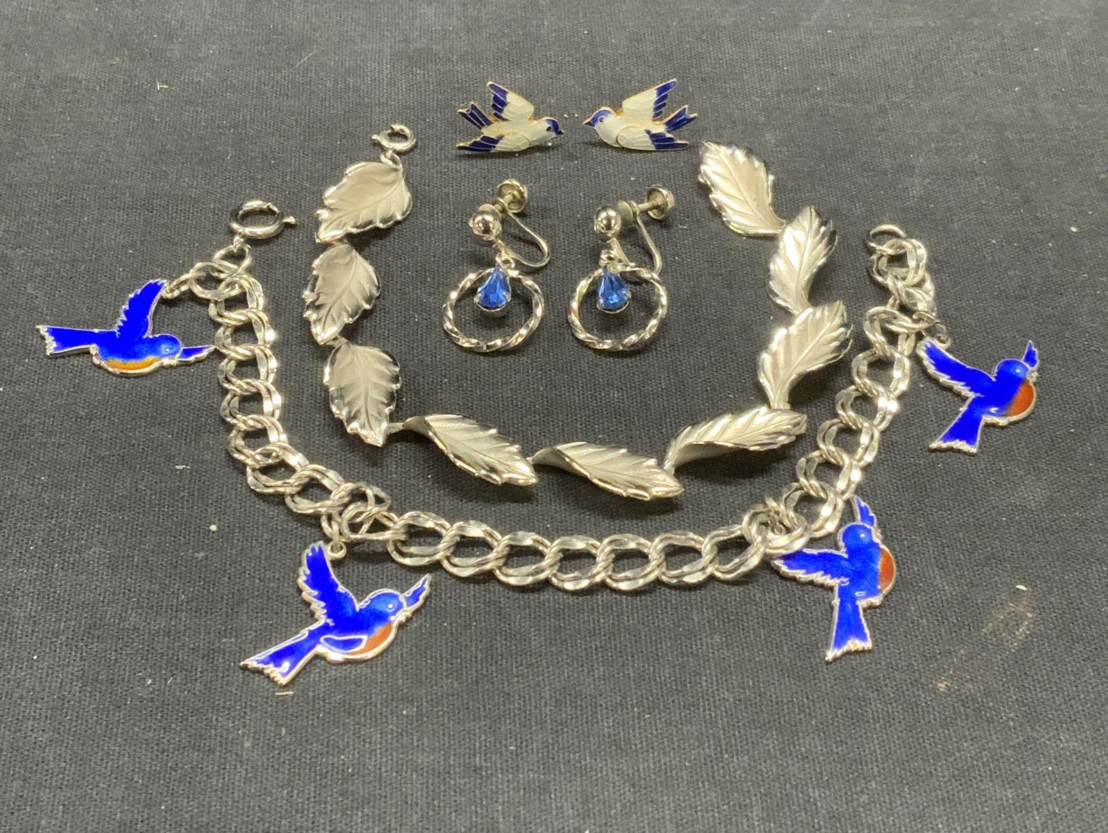 Lot4 Sterling Silver Jewelry, Beau Bracelets, More (1 of 7)