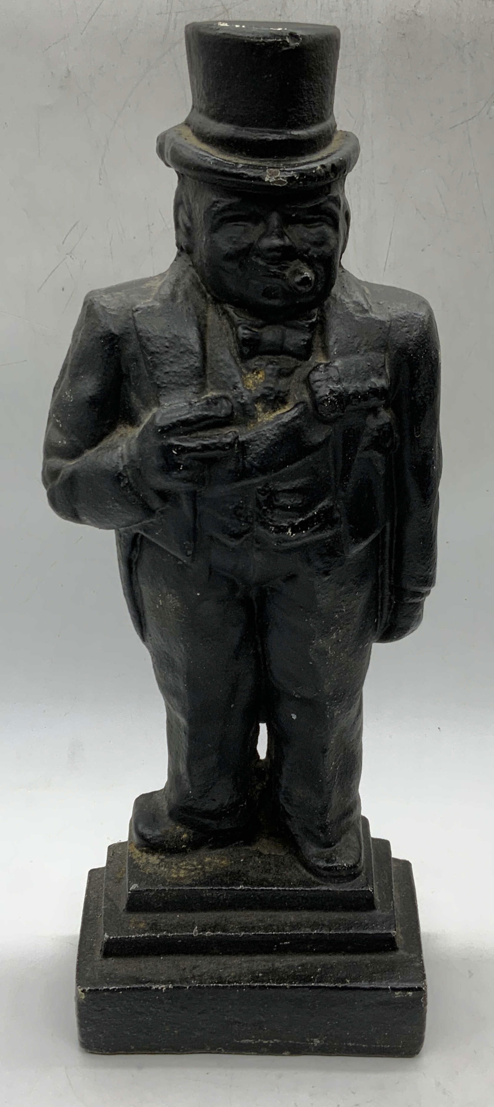 Vintage Heavy Cast Iron Figural Door Stop (1 of 6)