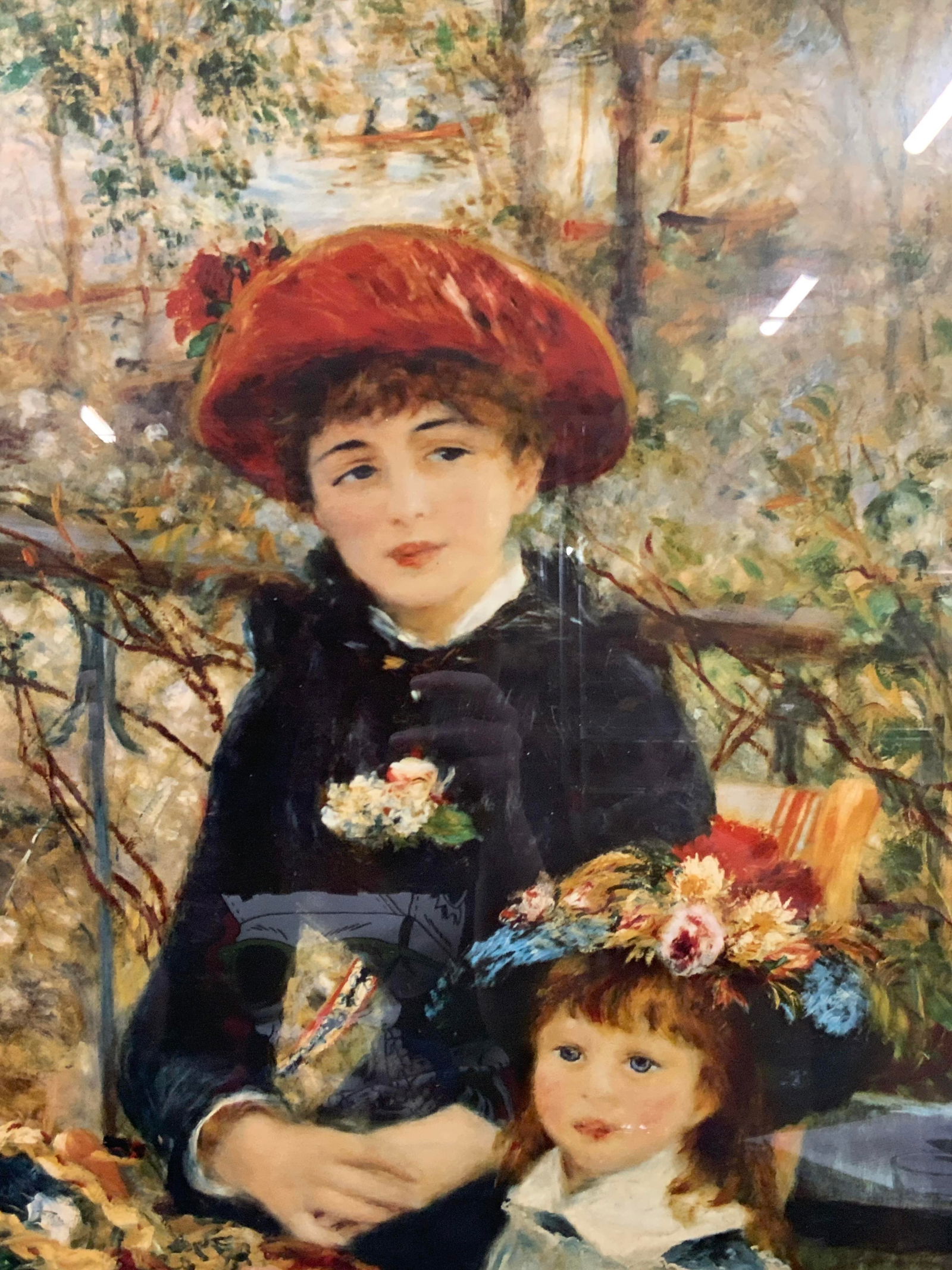 Renoir Two Sisters On The Terrace Lithograph (1 of 9)