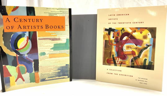 20thC Modern Art, Latin American Artists Bks, MoMA: 3 books on art, includes THE MEANING OF MODERN ART by John Russell, The Modern Museum of Art NY and Harper & Row Publishers , 1981. Hardcover book. Paperback books- Latin American Artists of the Twent