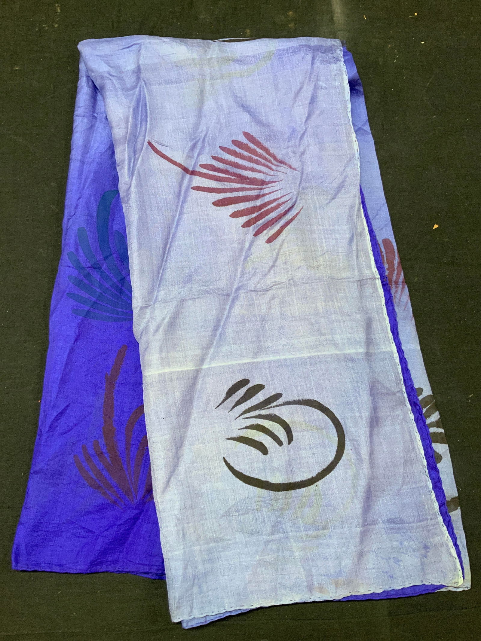 Gradient Hand Rolled Shawl (1 of 7)