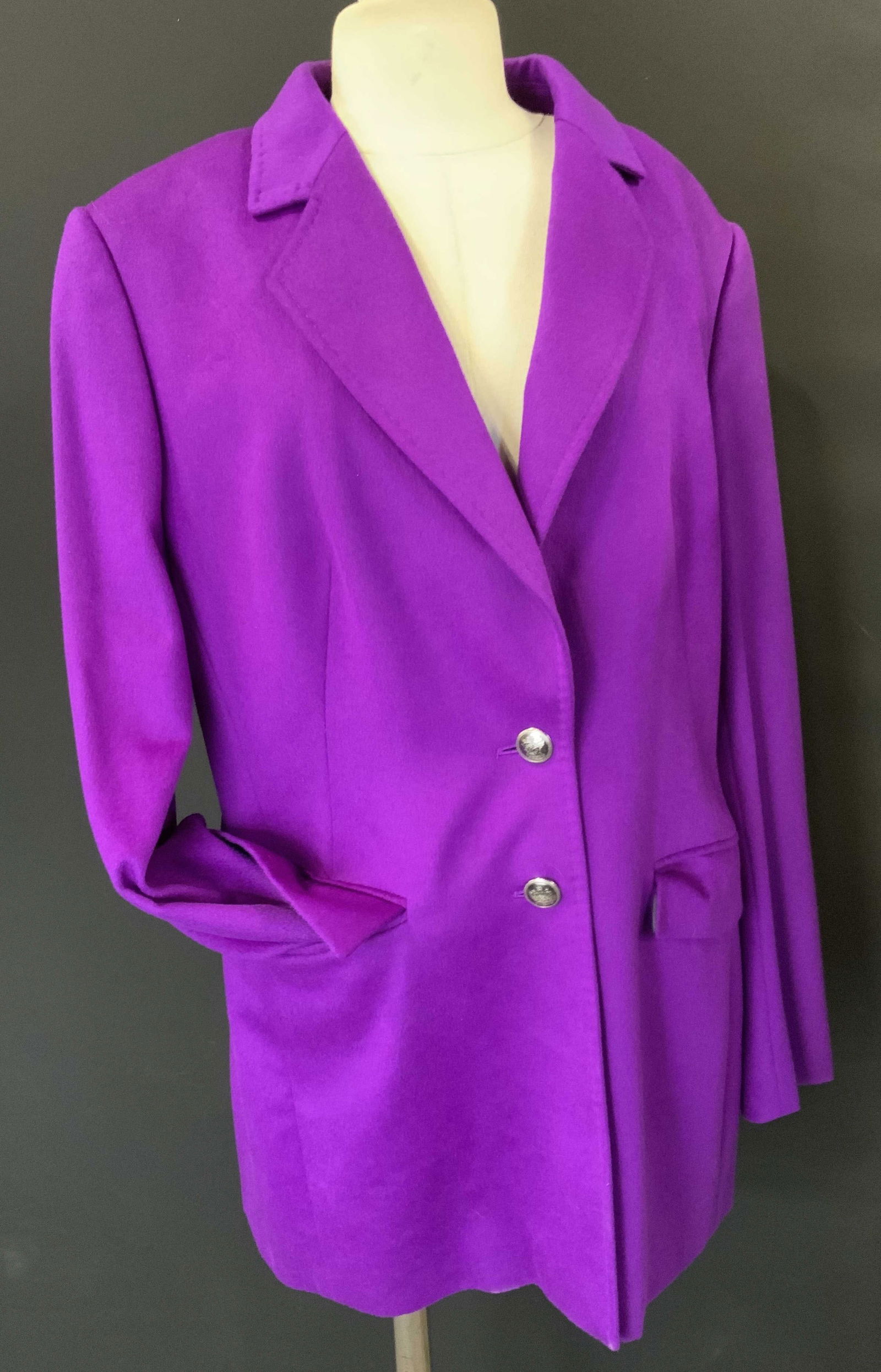 ESCADA ANGORA & WOOL Blazer Jacket, Italy (1 of 8)