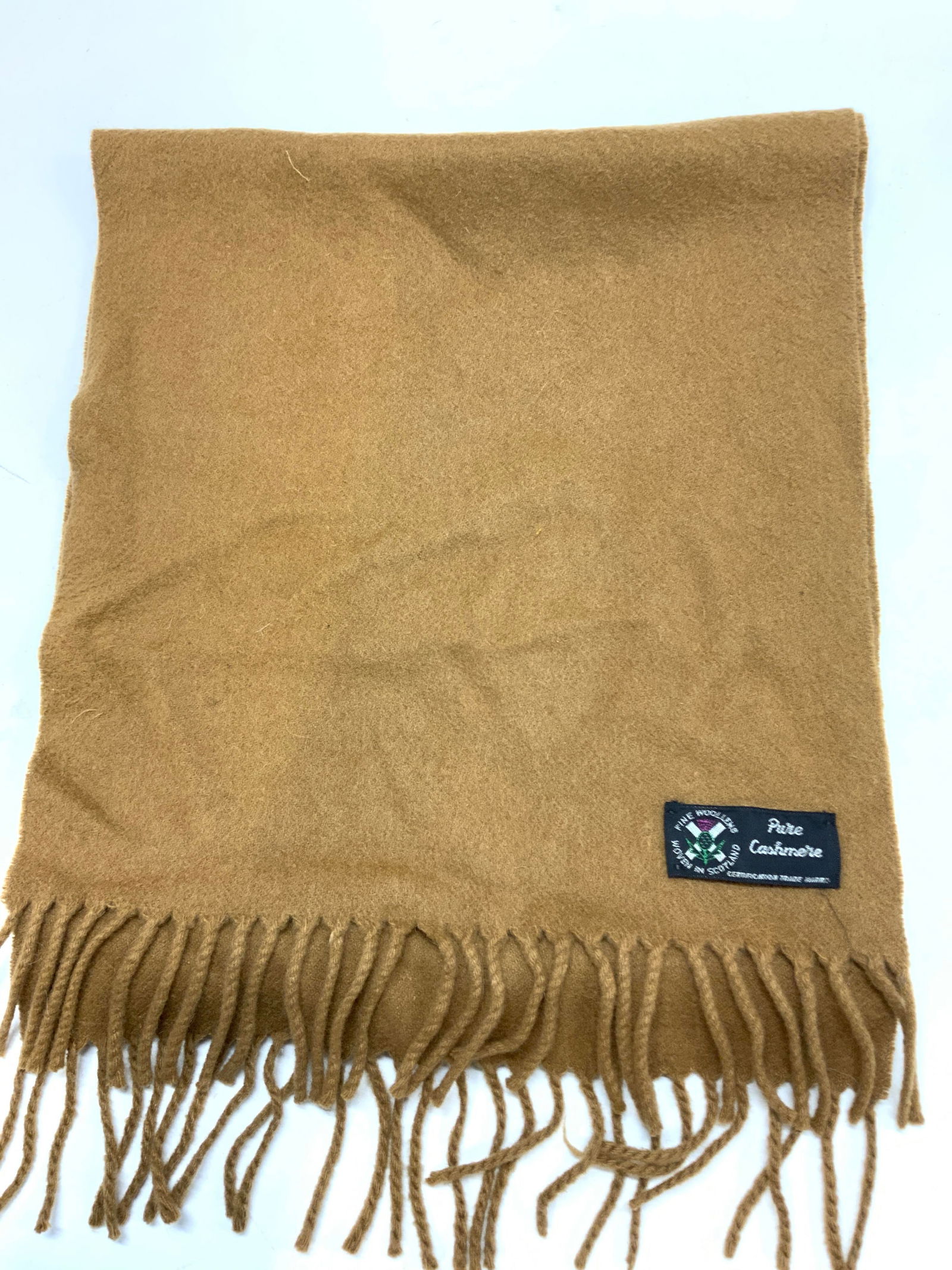 Fine Woollens Cashmere Scarf, Scotland (1 of 6)