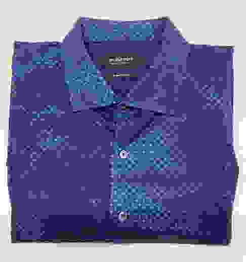 Bugatchi 8- Way Stretch Button Down Mens Shirt