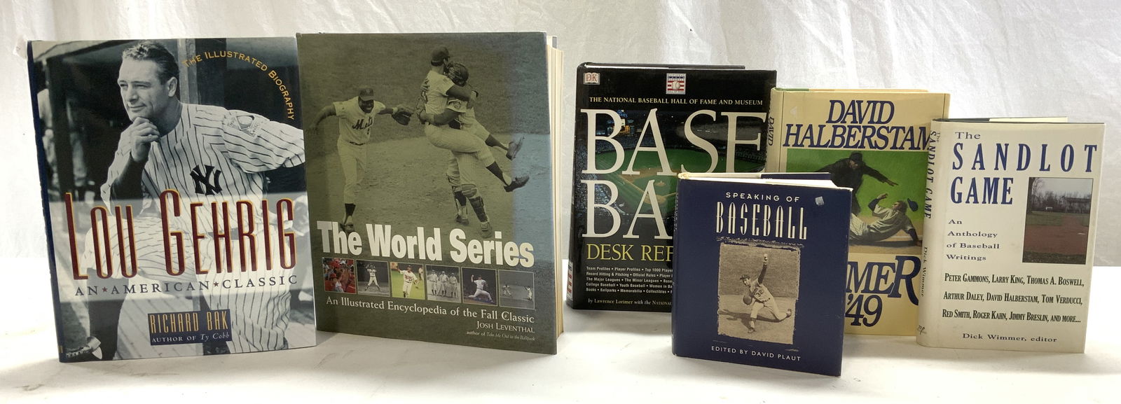 Grp 6 Baseball Illustrated Books, Lou Gehrig, more (1 of 18)