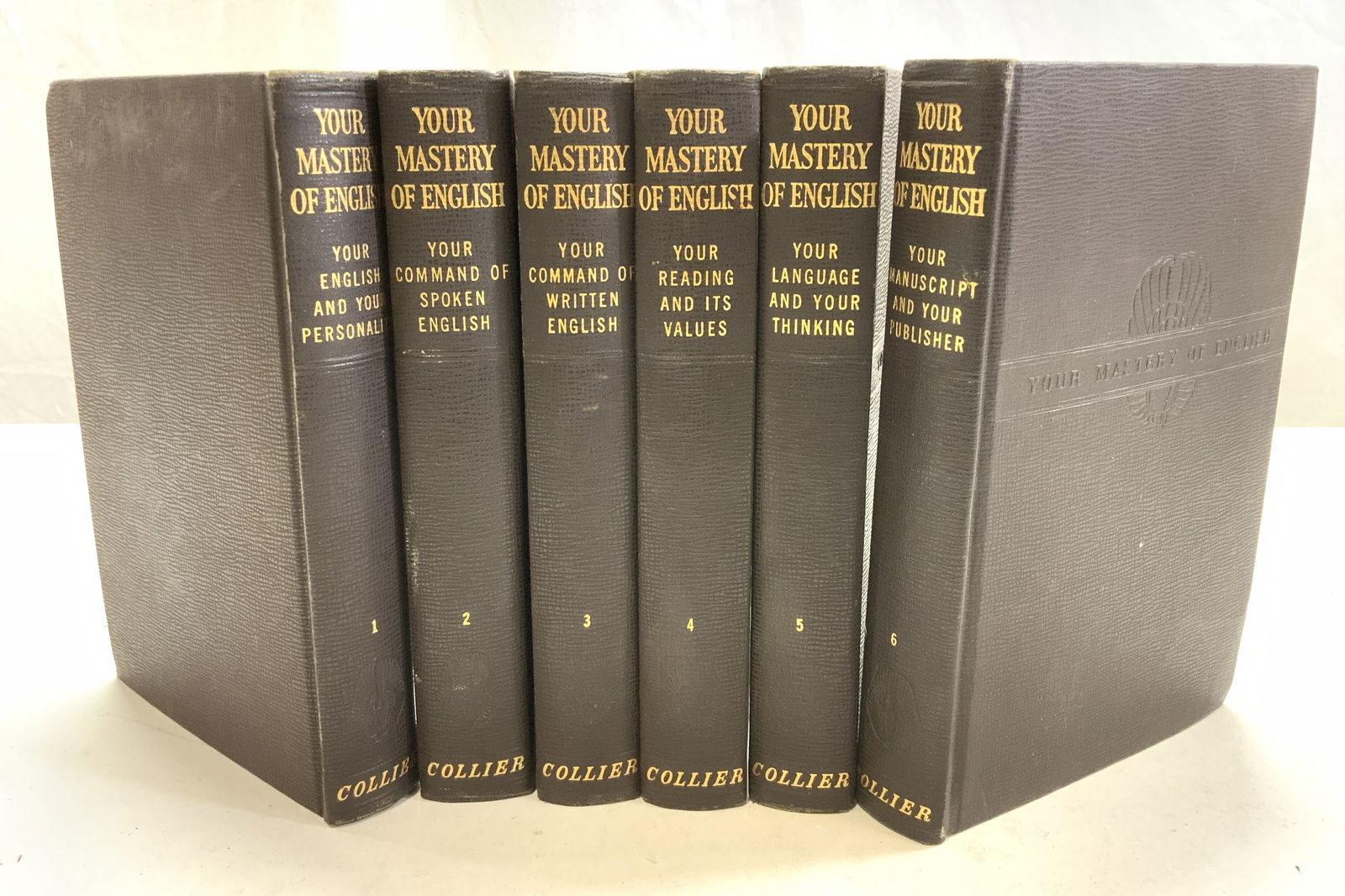 6 Volume Your Mastery of English, CS Thomas, 1941 (1 of 11)