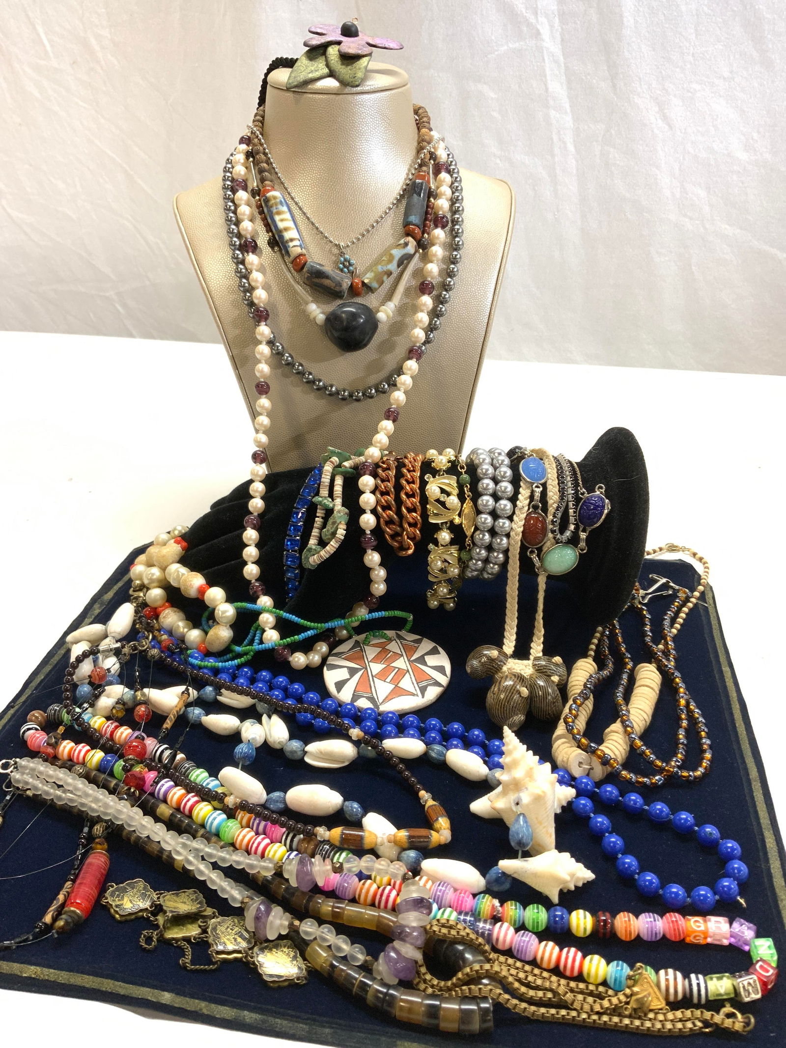 Group Lot Wearable Bohemian Necklaces & Bracelets (1 of 10)
