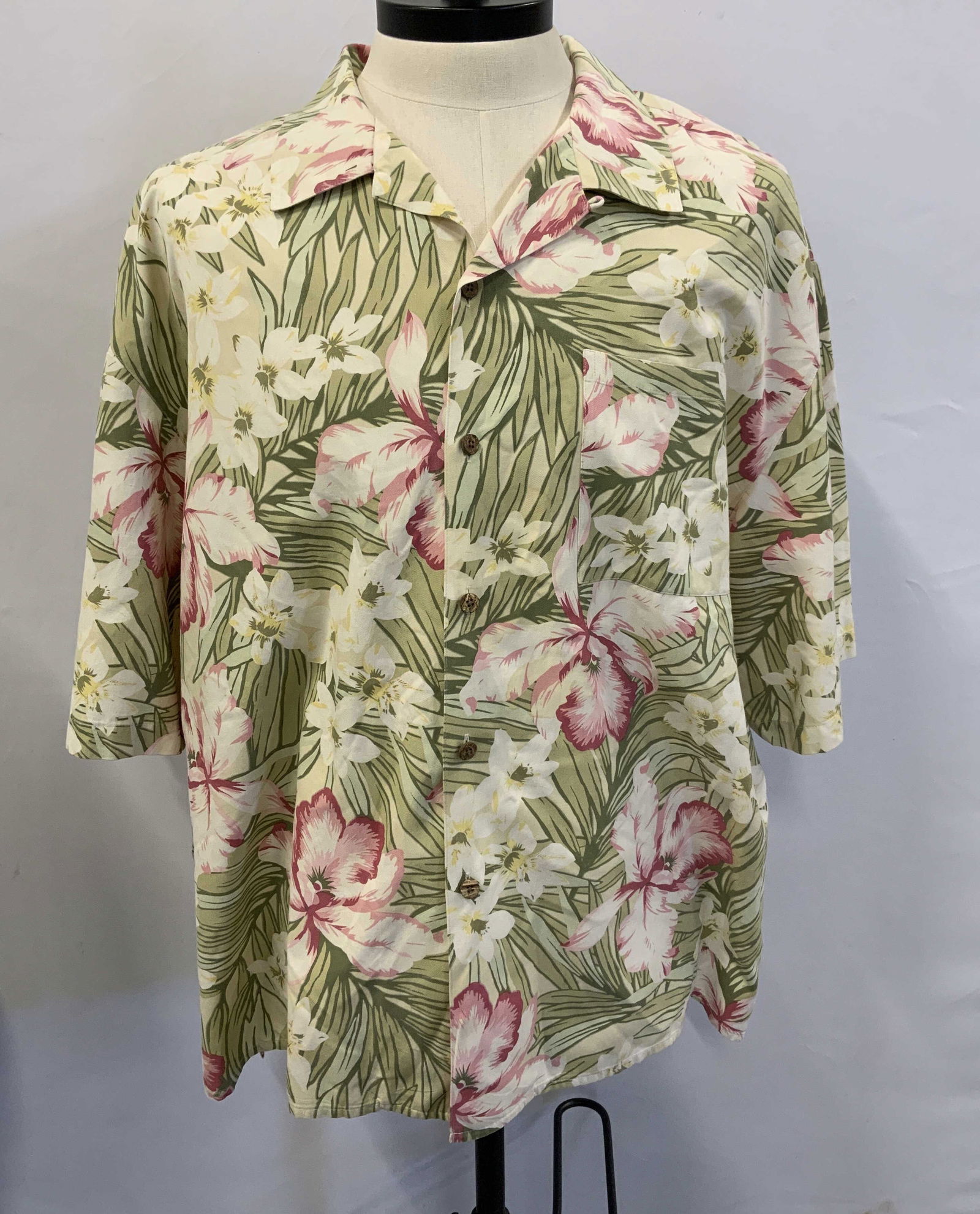 Pussers West Indies Floral Print Top (1 of 7)