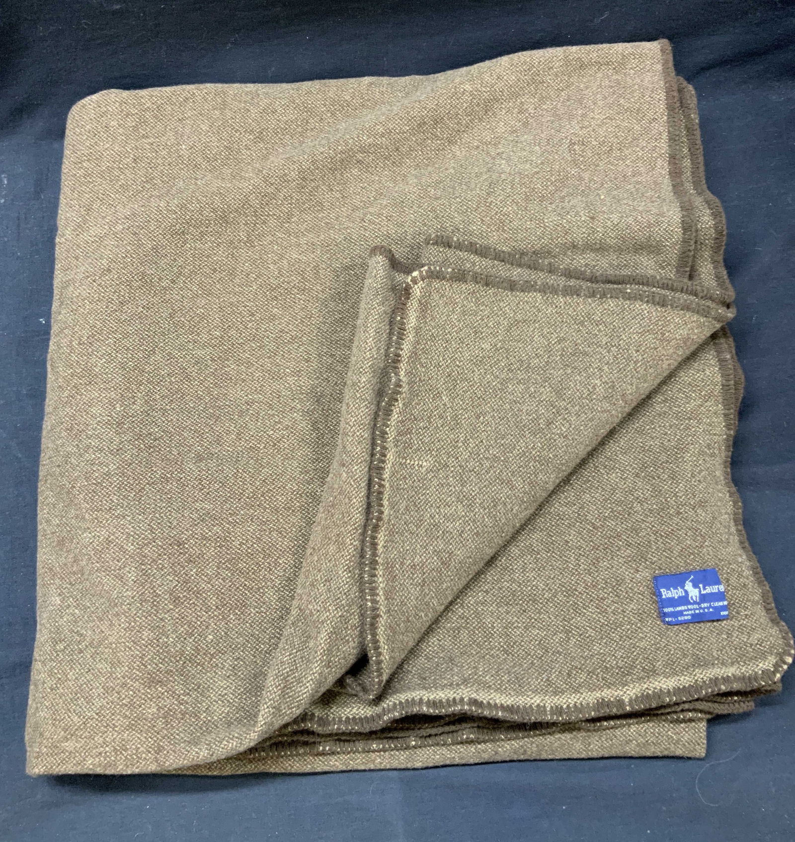 Ralph Lauren Lambswool Blanket USA (1 of 6)