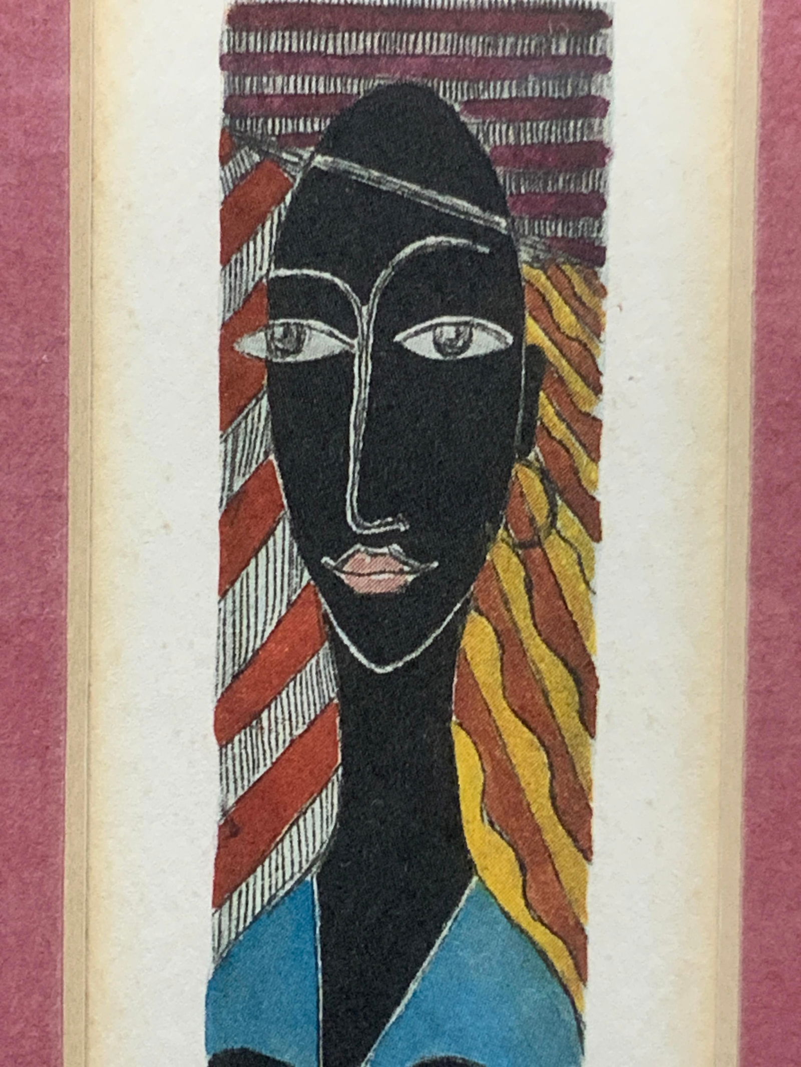 Georgia Chambers Sgd African Style Litho 1991 (1 of 8)