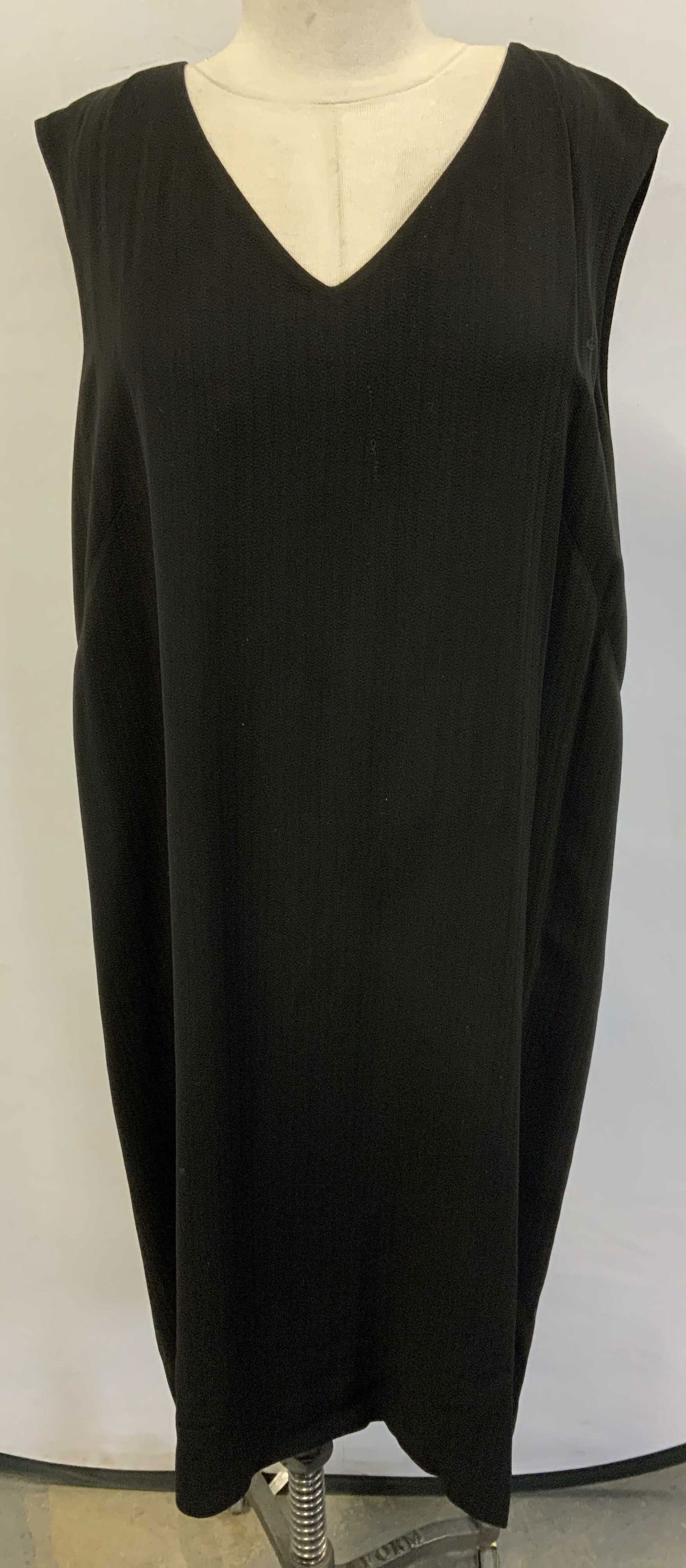 Emanuel UNGARO Wool Blend Black Dress (1 of 7)