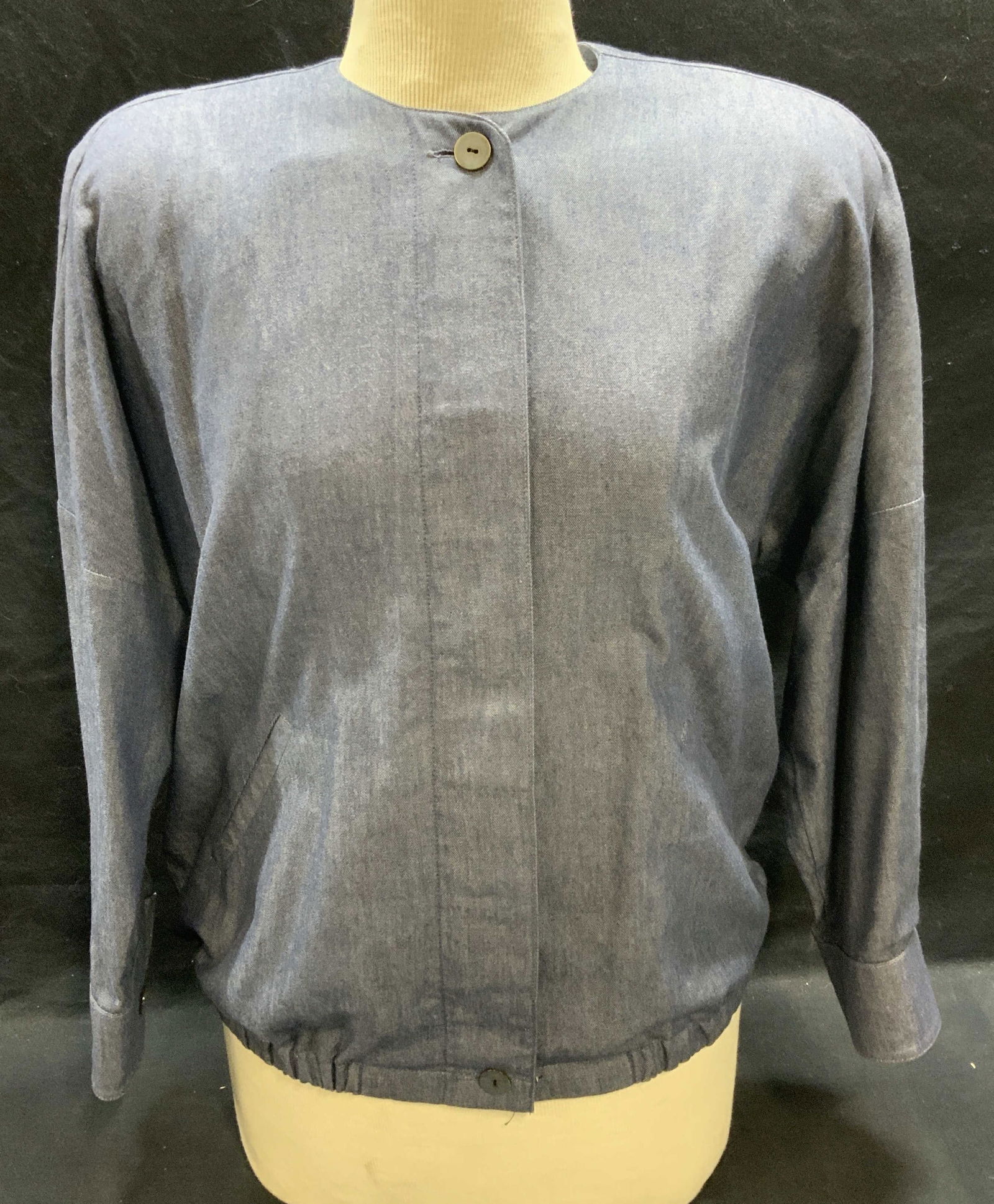 Hino & Malee Blue Cotton Blend Jacket (1 of 7)