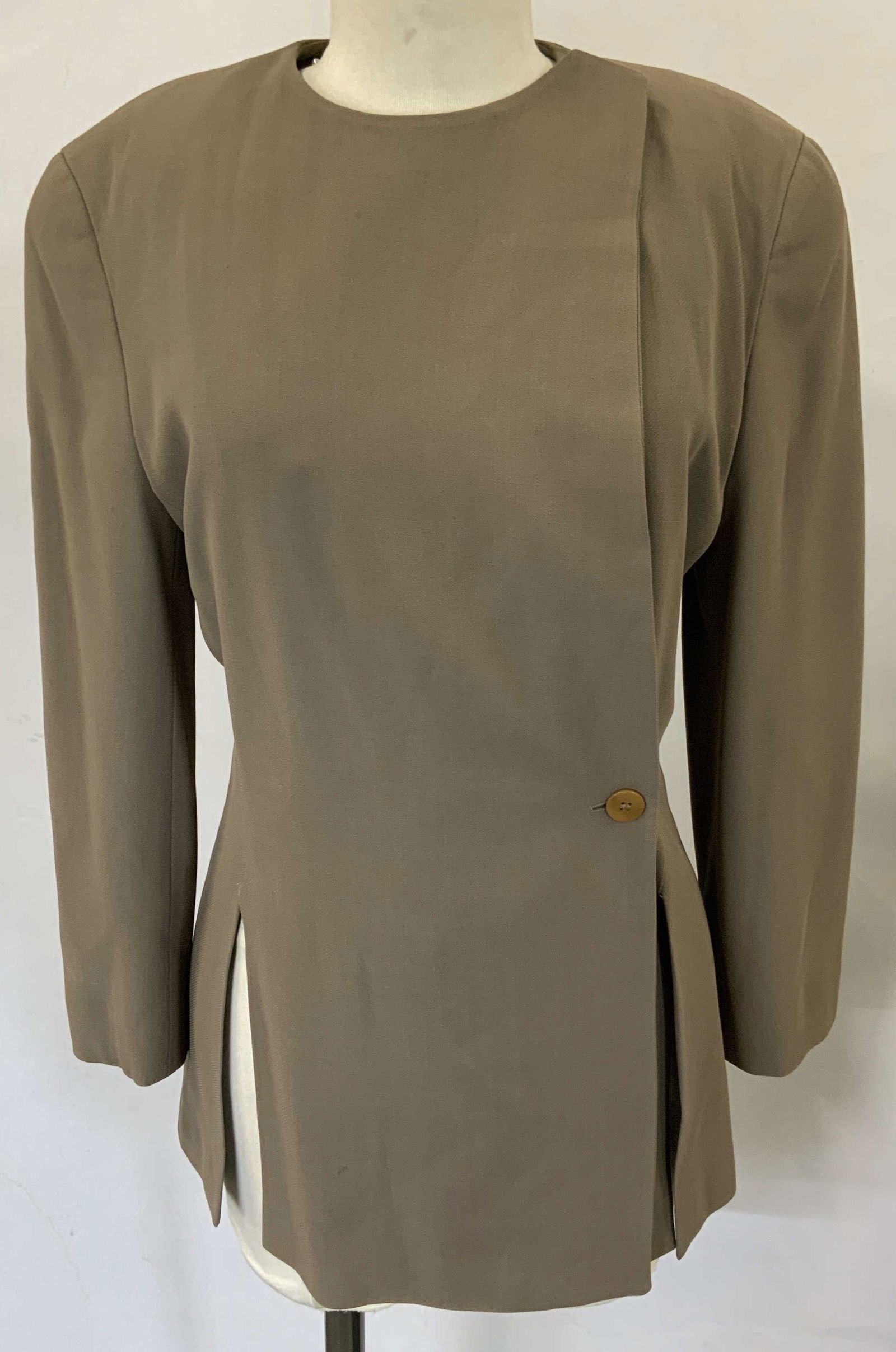 Vintage Giorgio Armani Beige Suit Jacket, Italy (1 of 8)