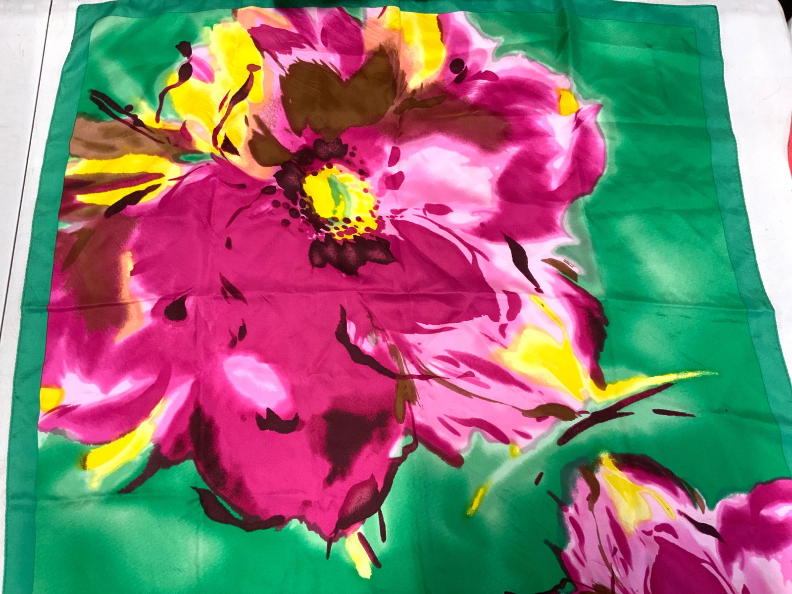 TALBOTS Silk Scarf & Anne Cole Cotton Shawl, 2 (1 of 8)