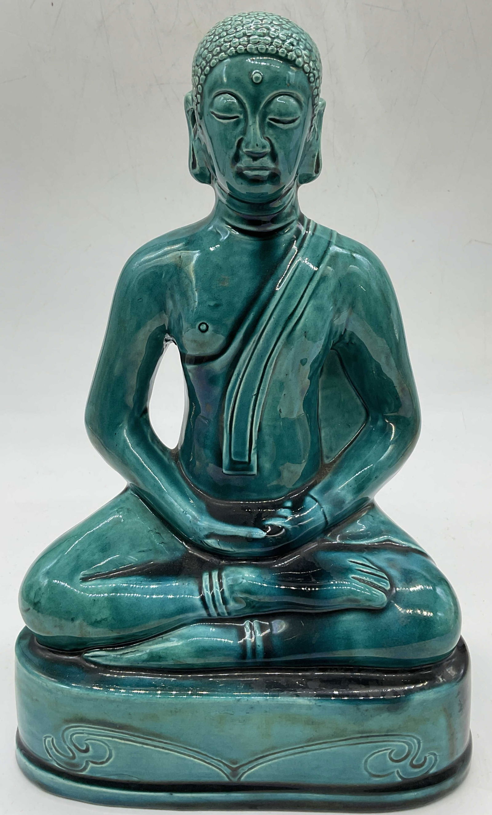 Handcrafted Porcelain Buddha In Lotus Position (1 of 6)