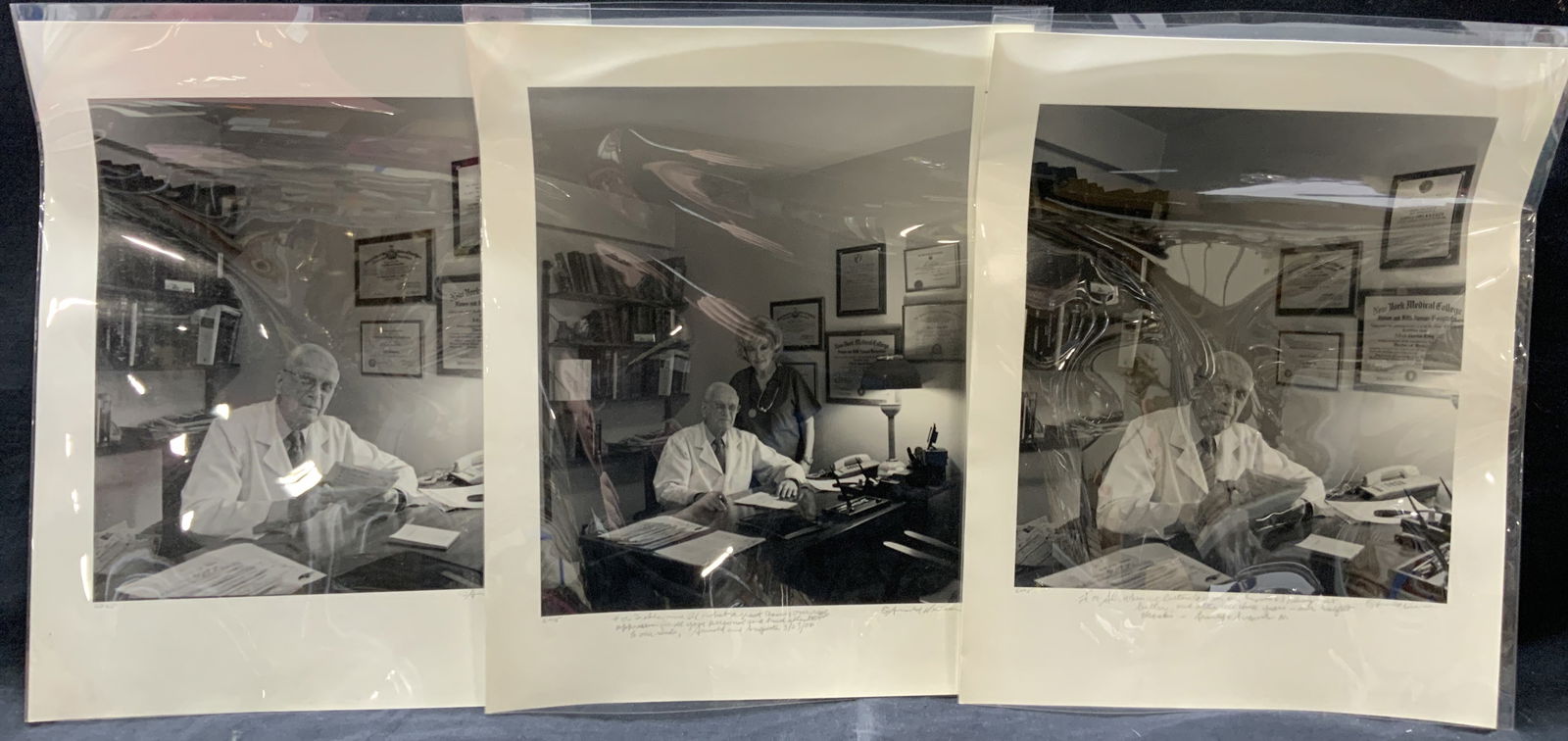 3 Arnold Newman Signed Dr Photographs 2005 (1 of 7)