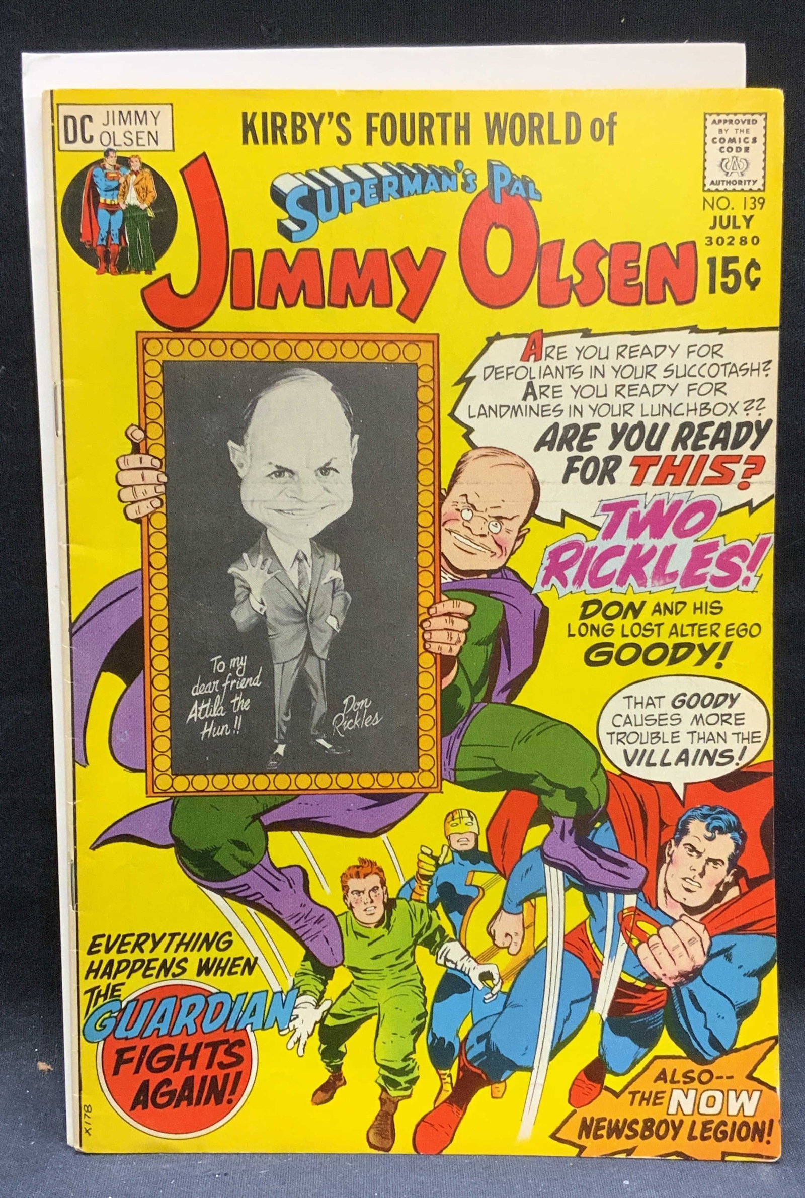 DC Supermans Pal Jimmy Olsen #139 1971 (1 of 6)