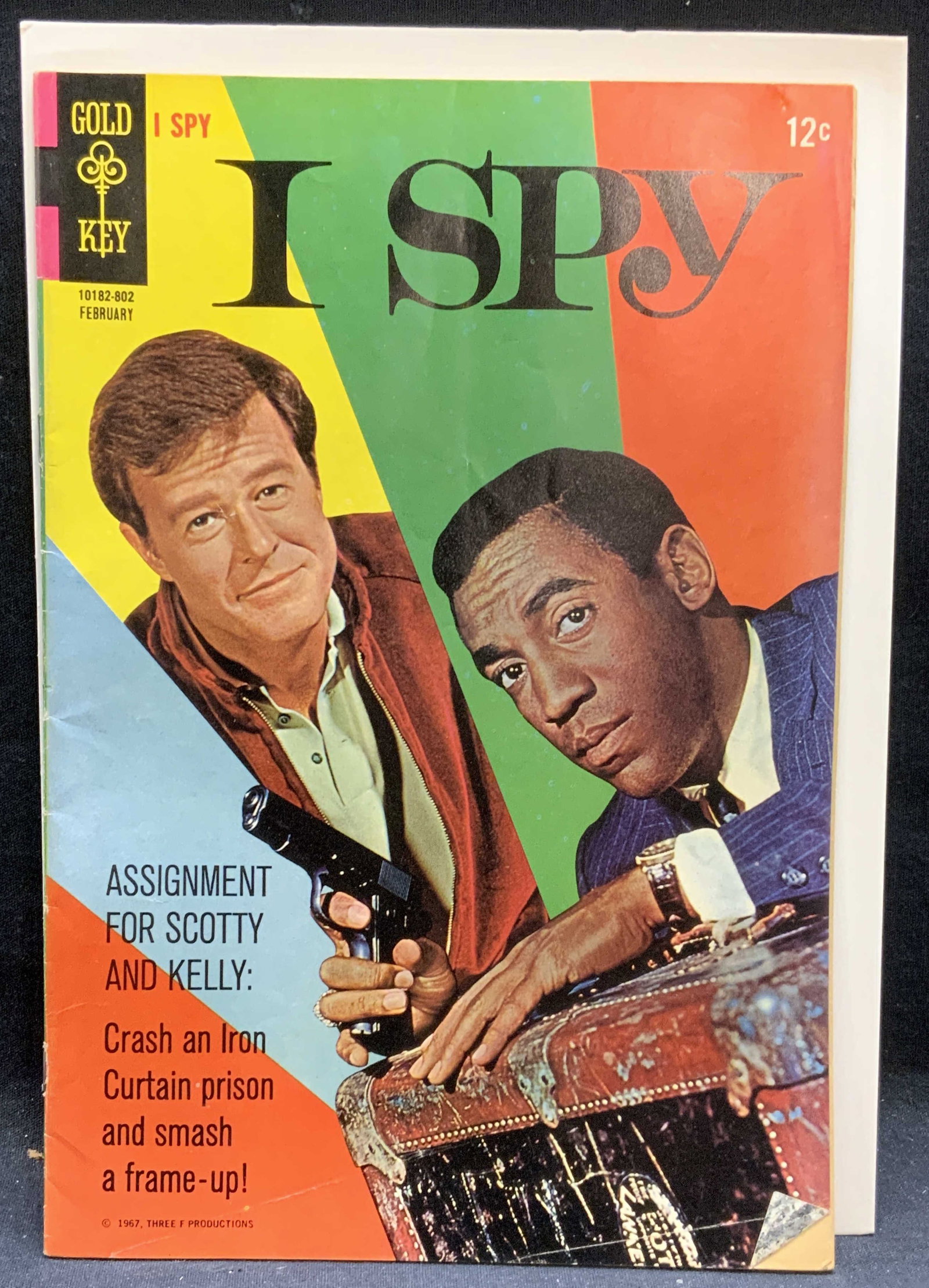 Gold Key I Spy #4 TV Series Comic Book, 1968 (1 of 6)