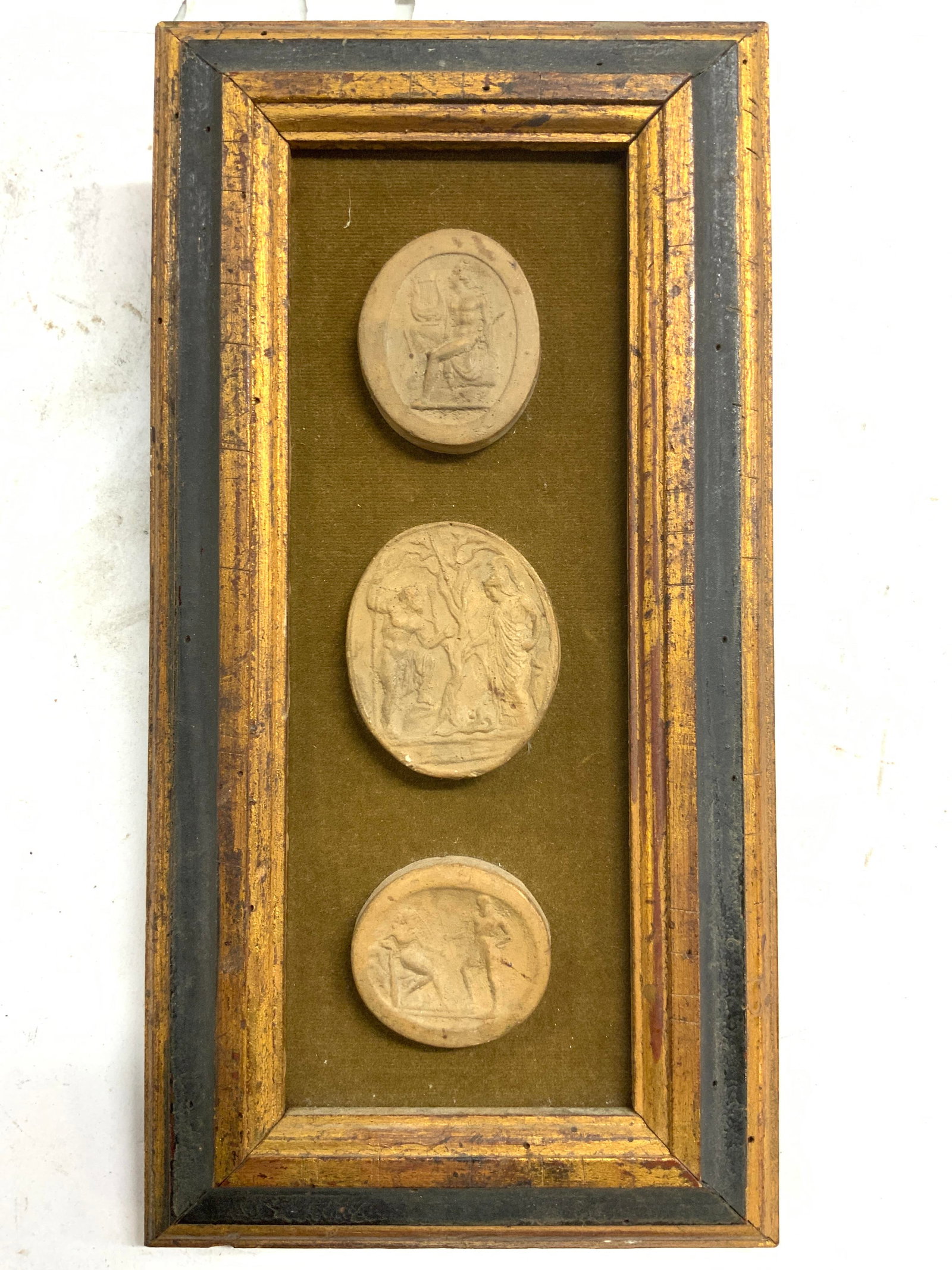 Vintage Framed Grand Tour Seal Intaglio (1 of 7)