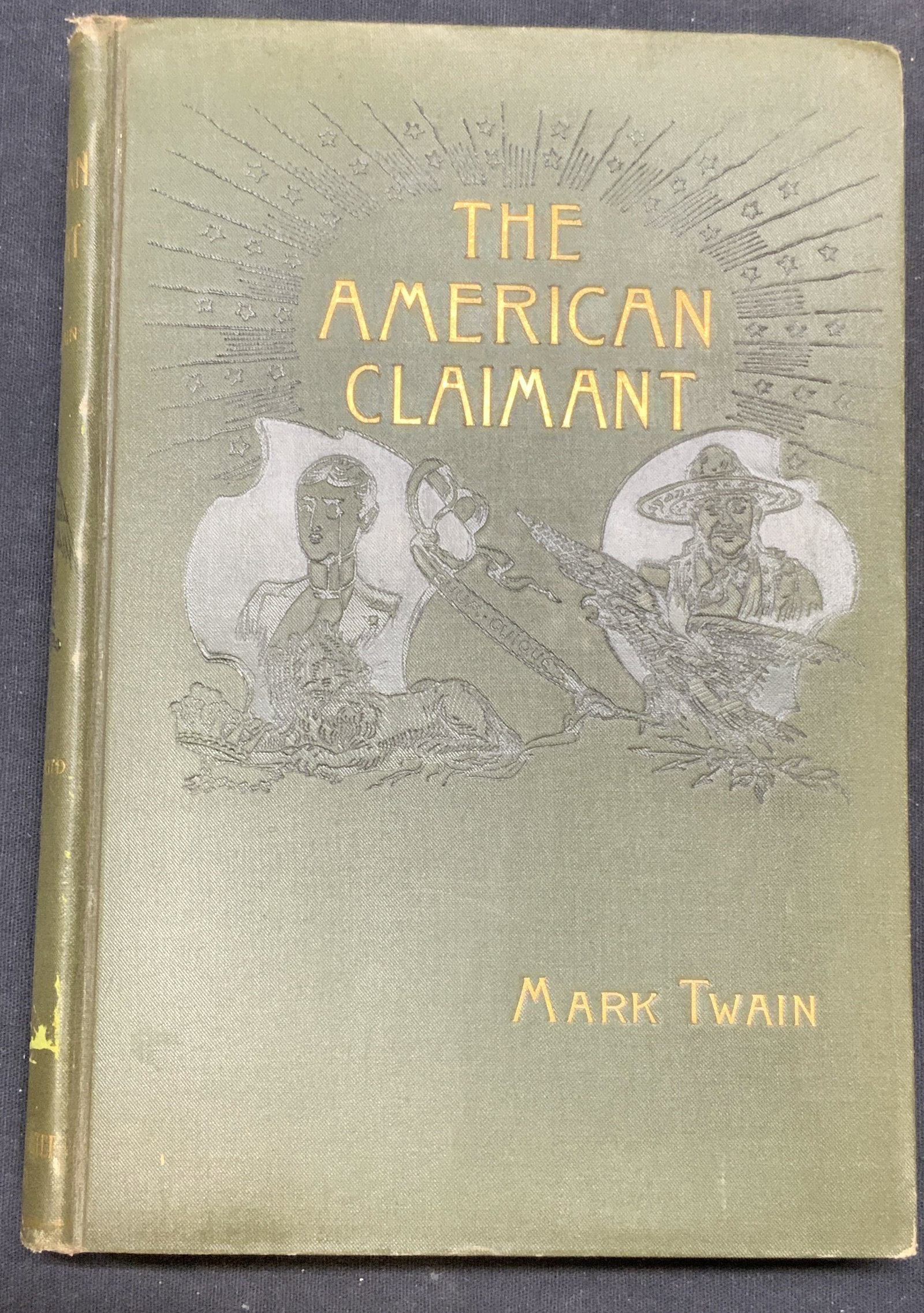 American Claimant, Mark Twain, Antq Illustr, 1892 (1 of 13)