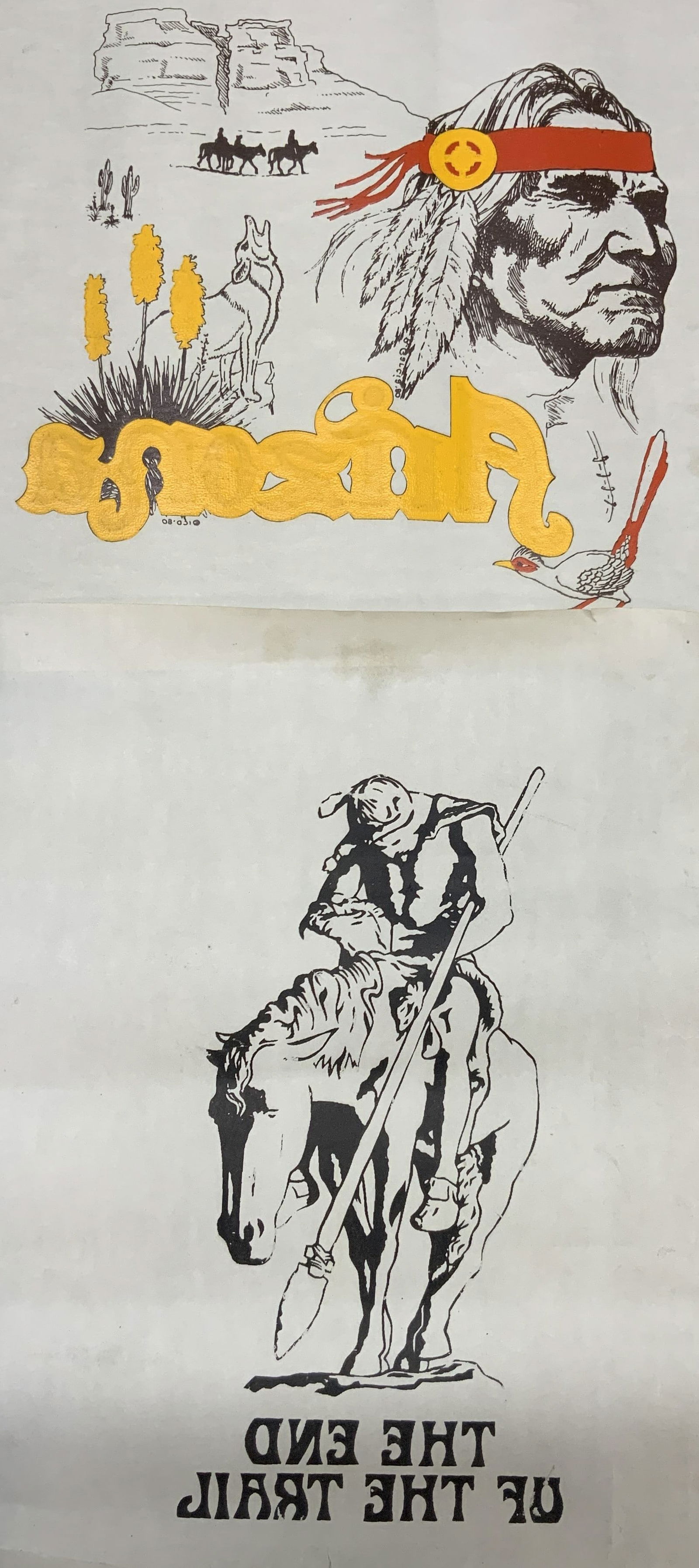 2 Native American Screen Prints (1 of 11)