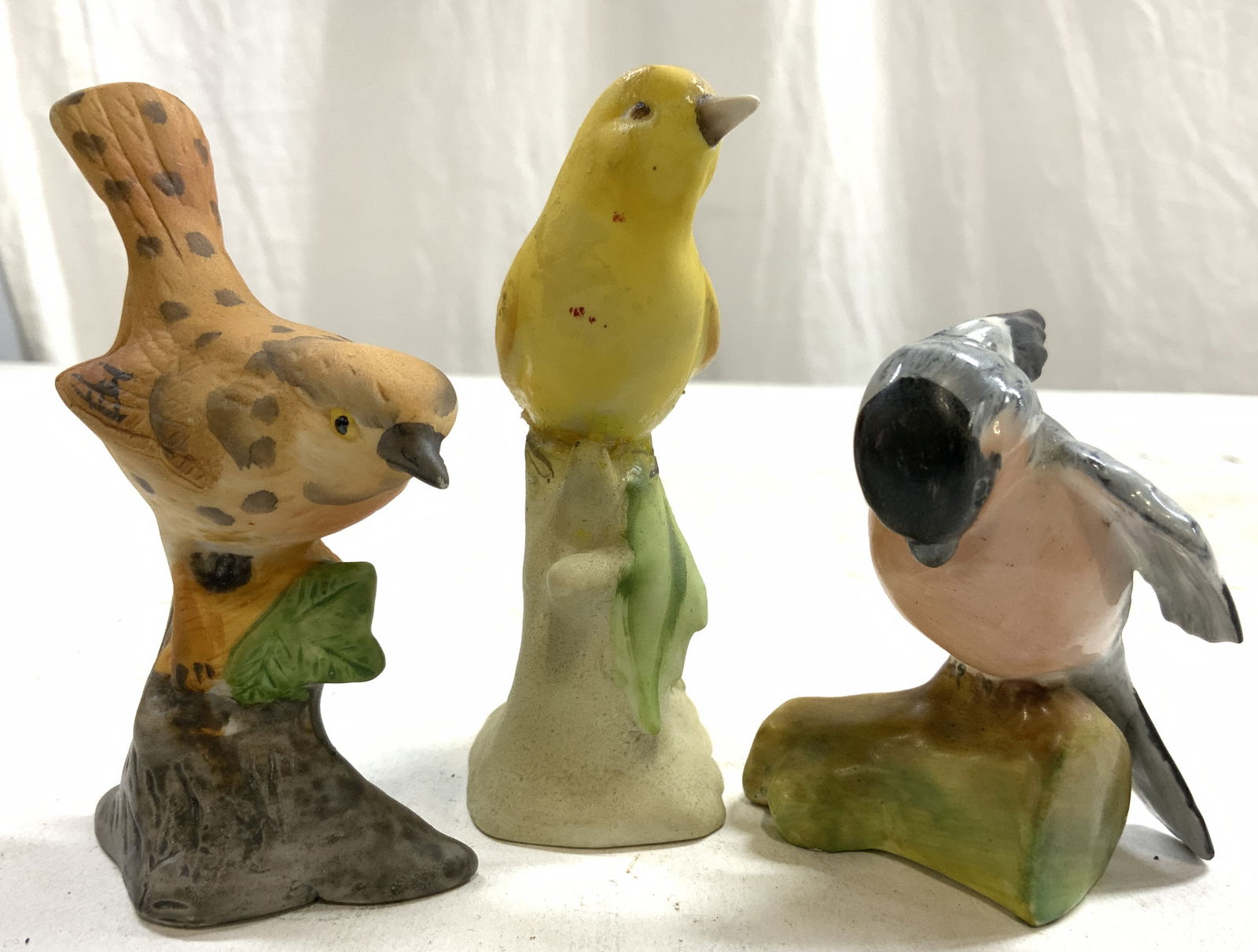 Lot 3 Porcelain Bird Figurals, England & More (1 of 7)