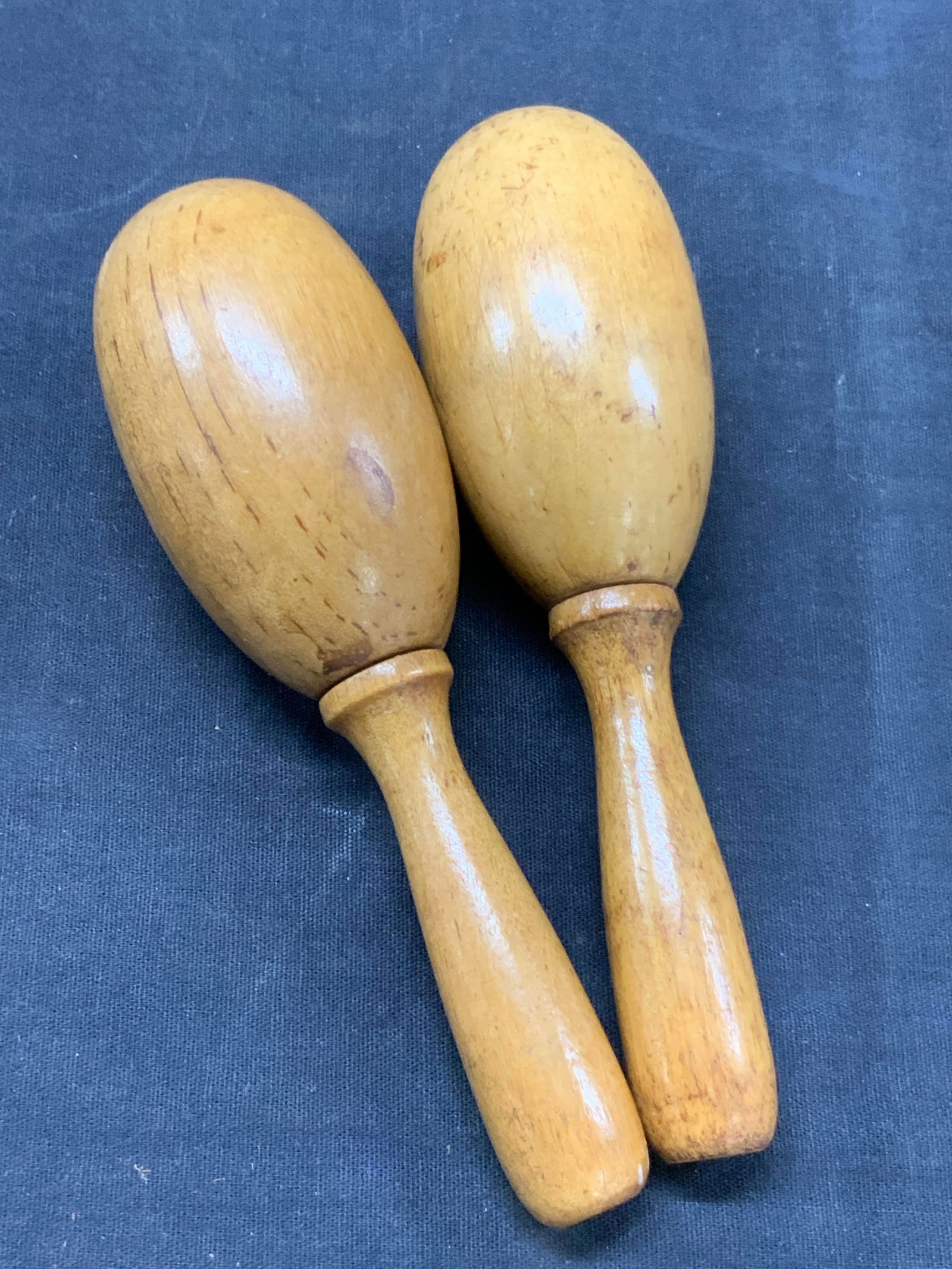 2 Vtg Wooden Sewing Sock Darning Tools (1 of 6)