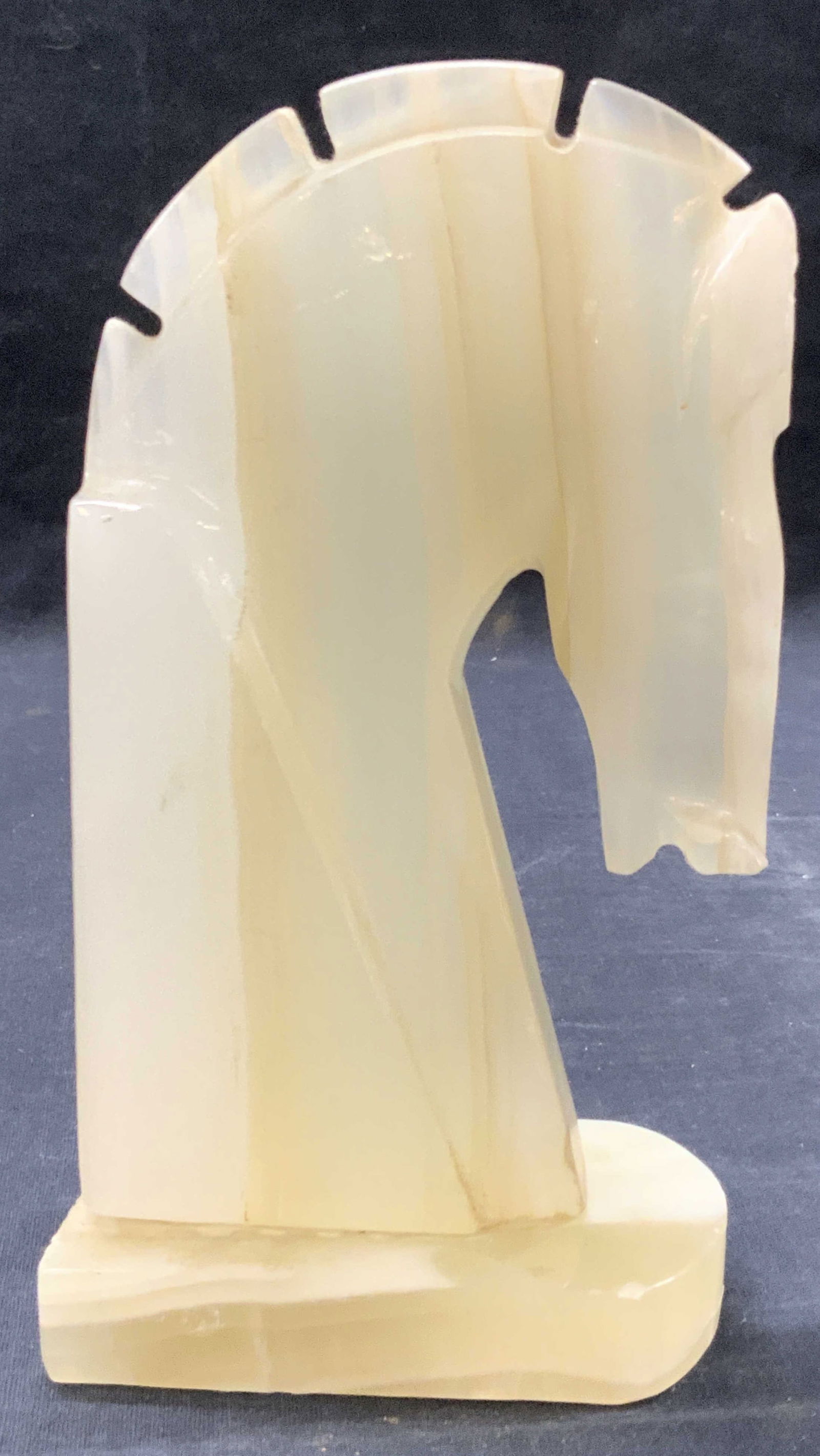 Carved Marble Stone Horse Head Book End (1 of 7)