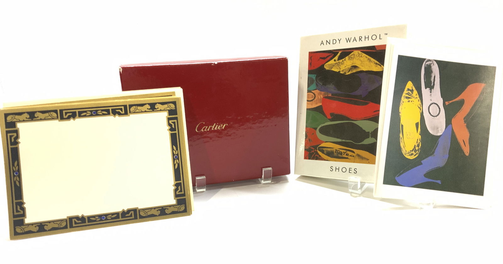 Cartier Note Paper, Andy Warhol Note Cards (1 of 8)