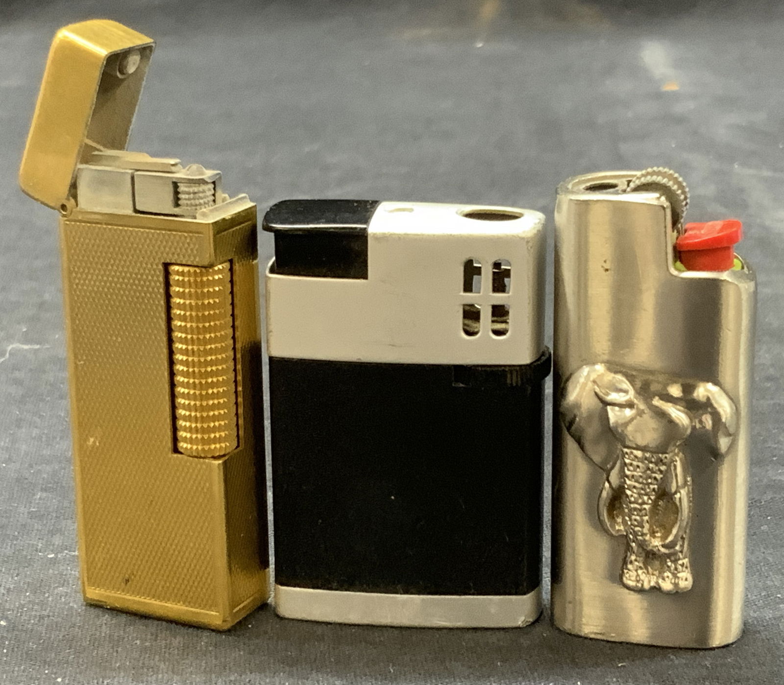 Lot 3 Vintage Lighters Dunhill, Swank & More (1 of 10)