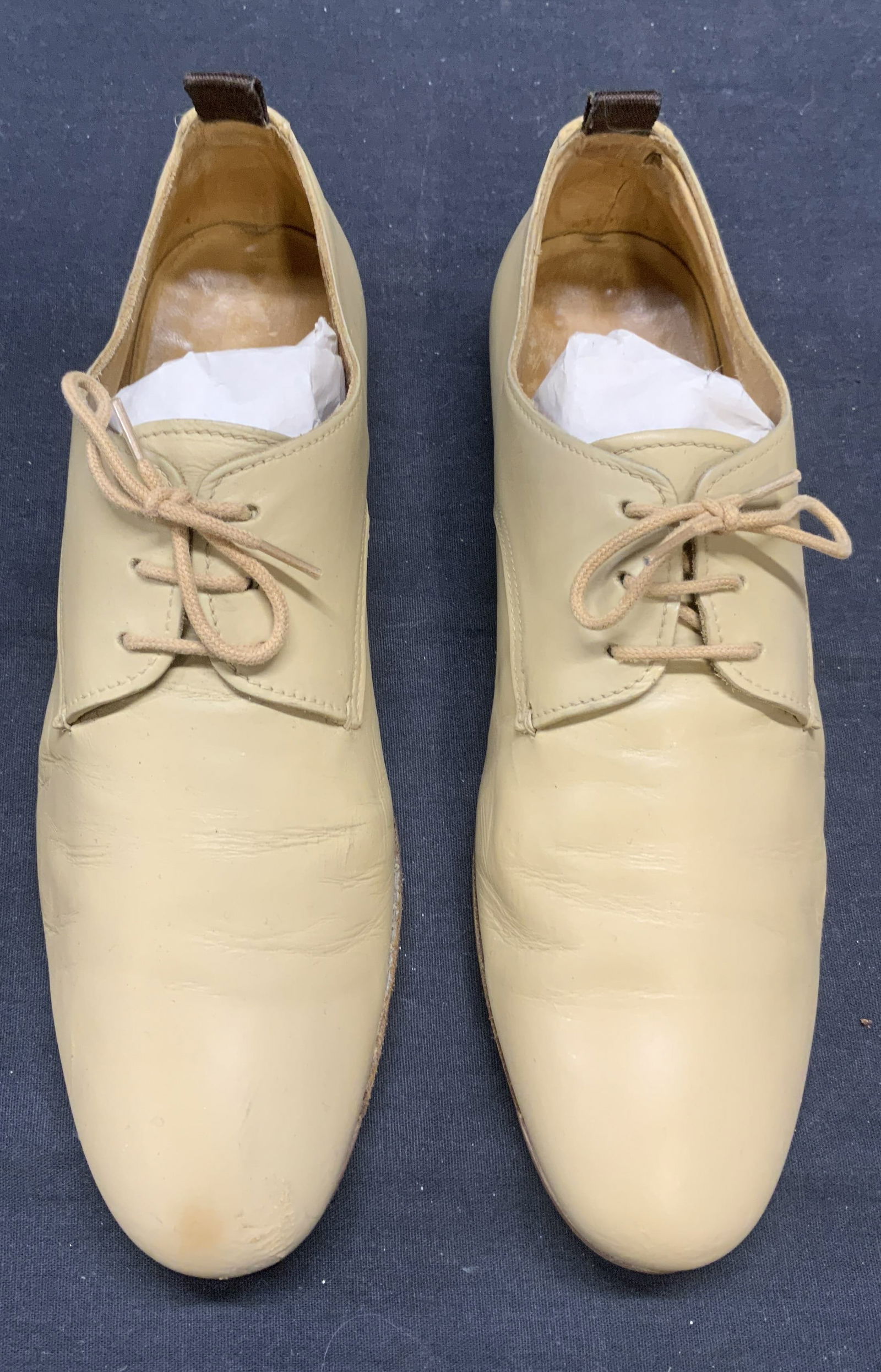 Vintage Jil Sander Tan Leather Oxford Shoes (1 of 6)