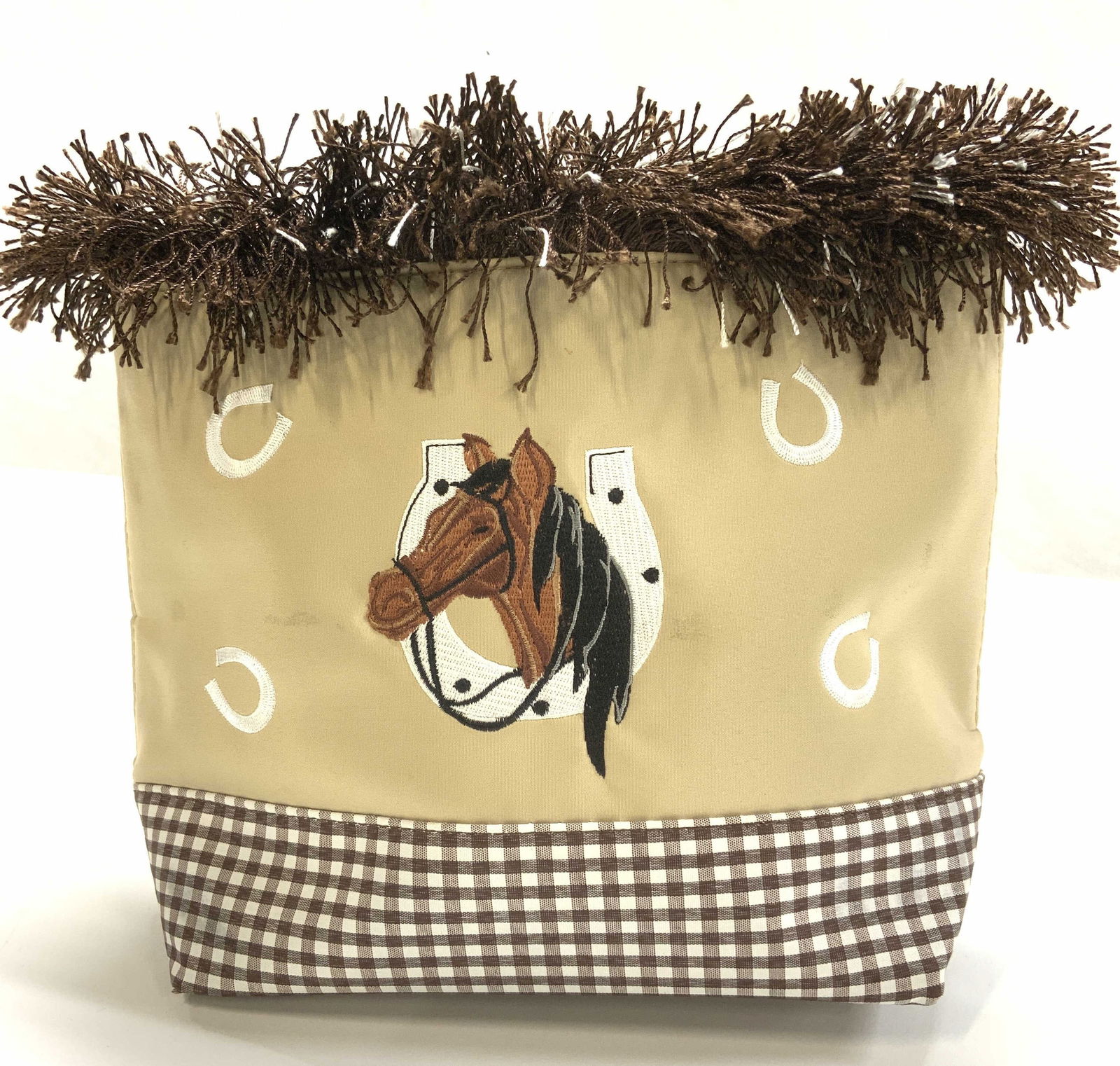 Embroidered Horse Handbag , NWOT (1 of 7)