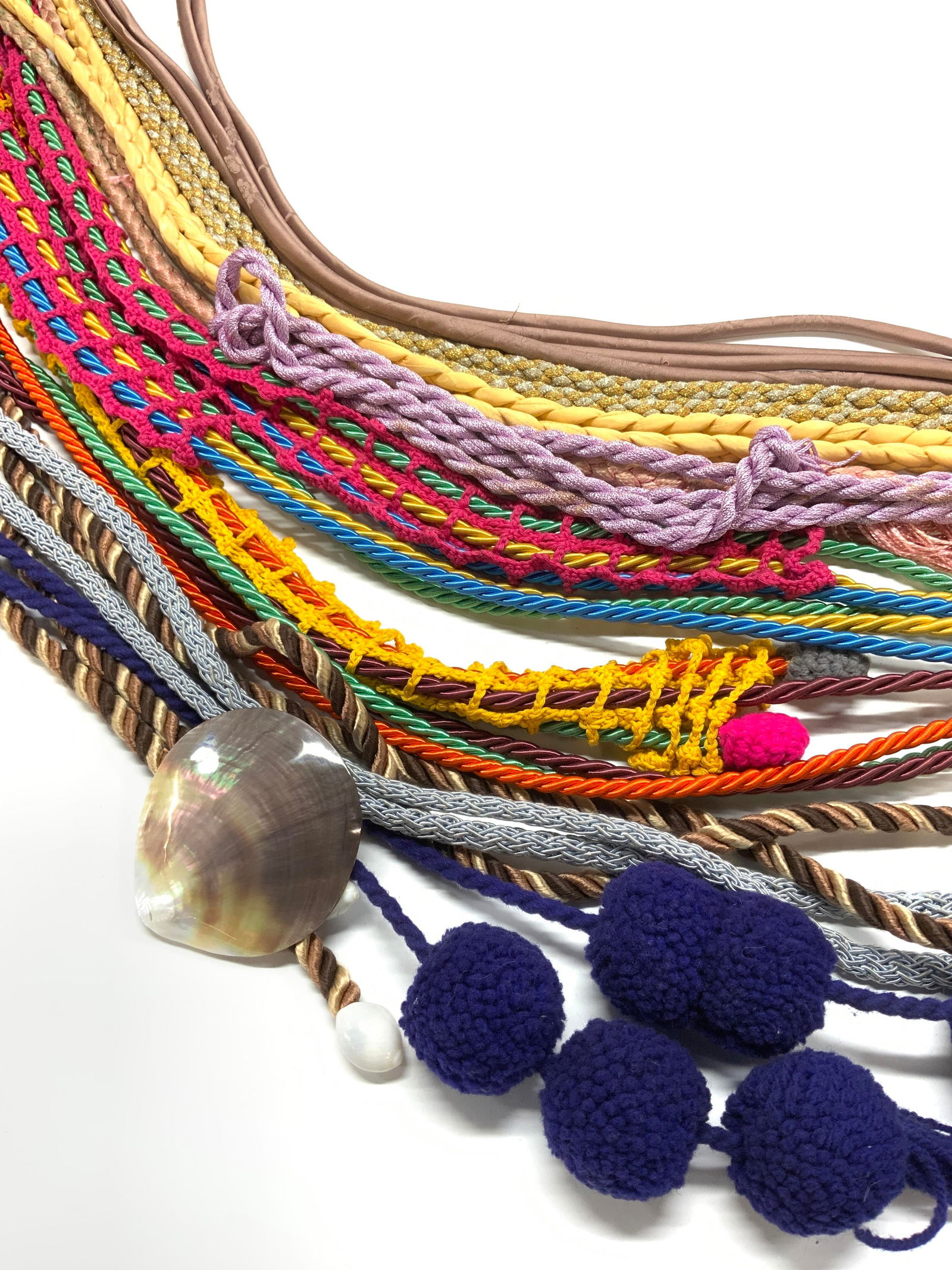 Lot 10 Colorful Rope Curtain Tie- Backs (1 of 11)