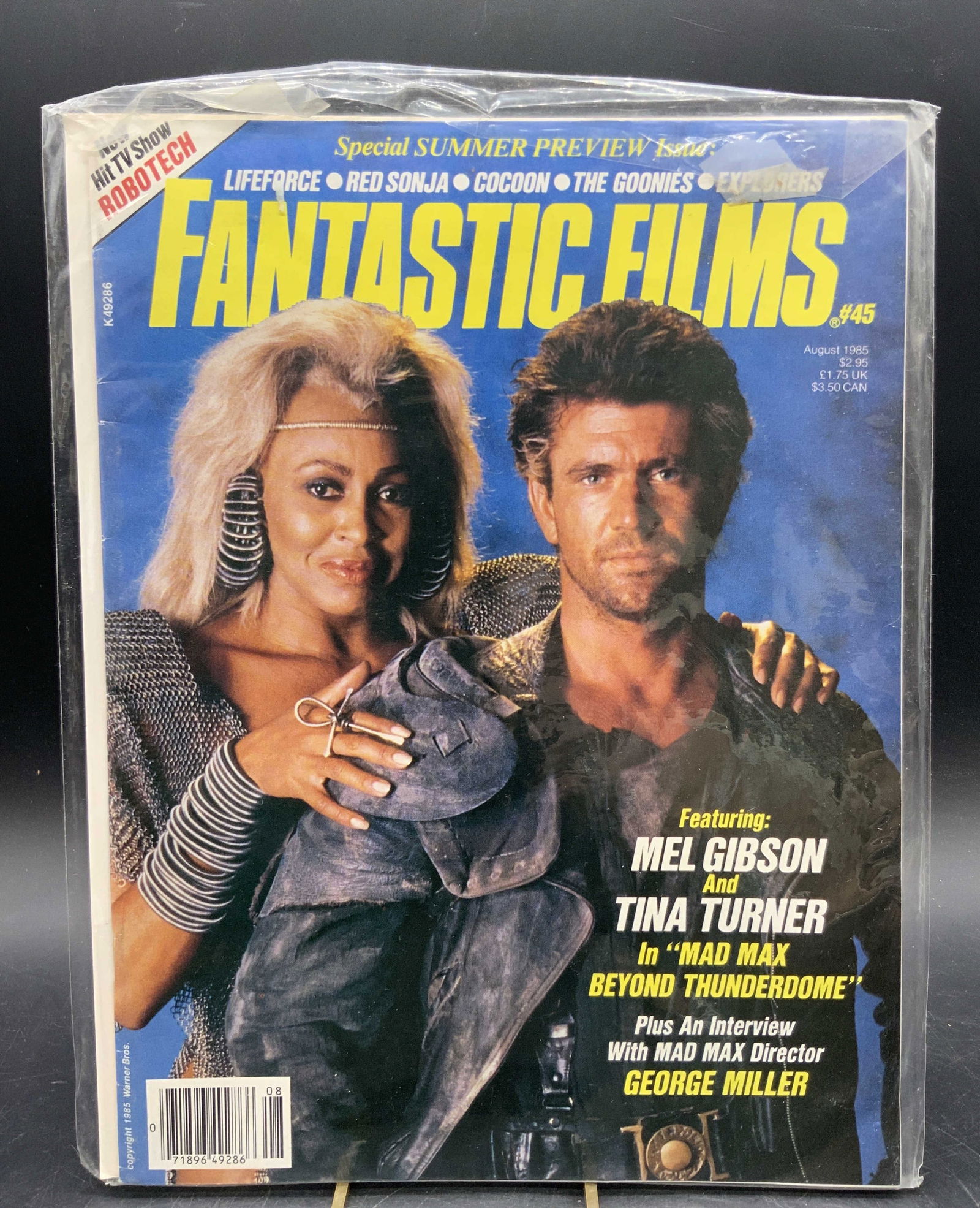 FANTASTIC FILMS August 1985 No. 45 Magazine (1 of 13)