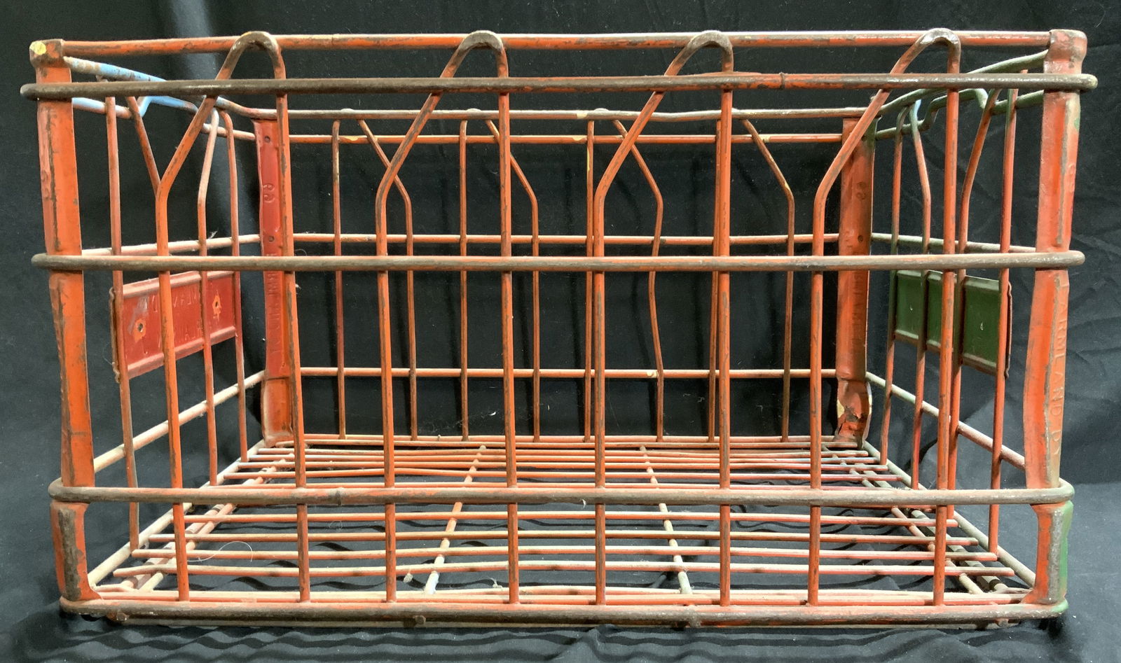 FARMLAND BY FAIRLAWN Vintage Metal Milk Crate (1 of 8)