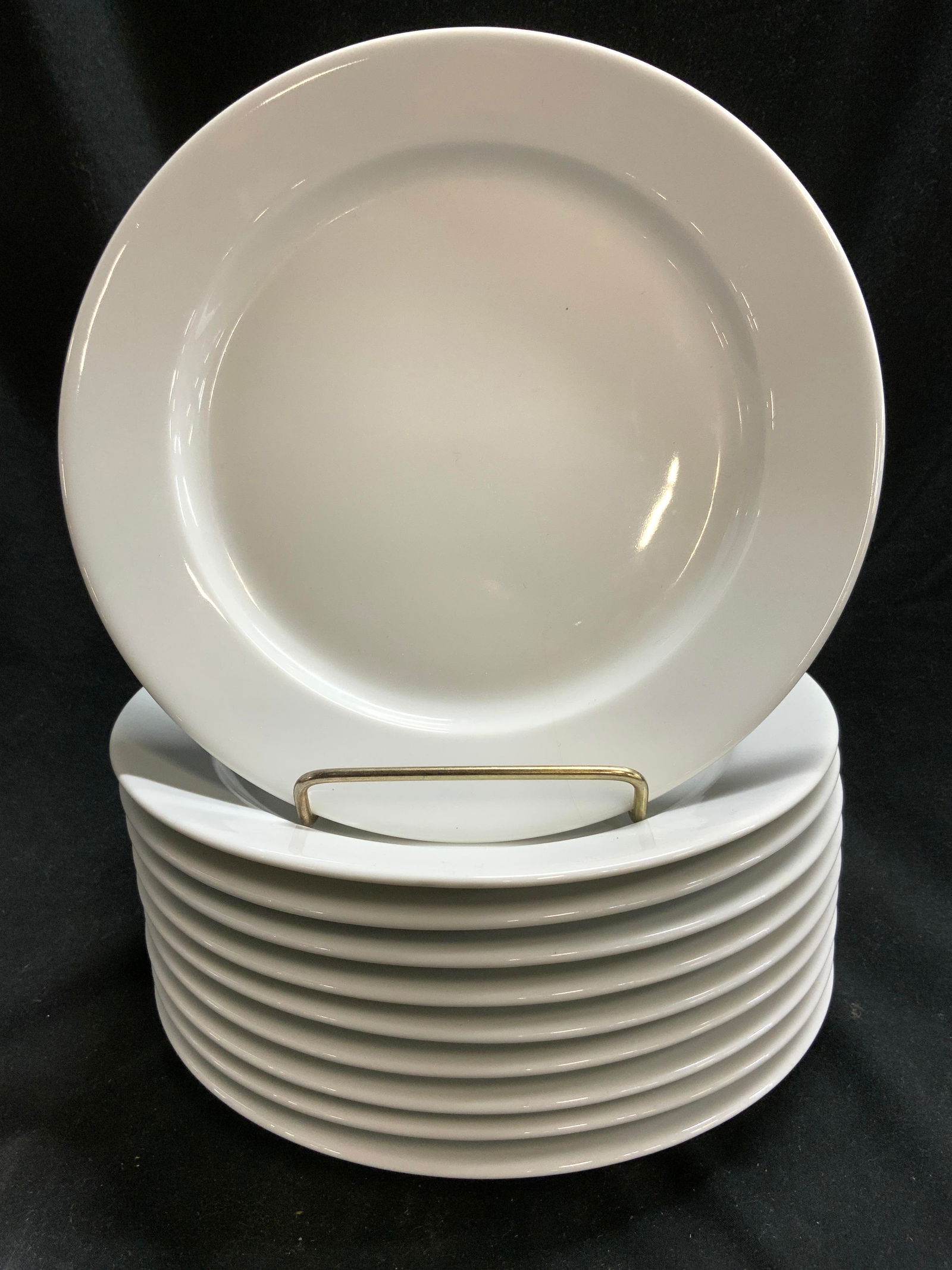 CRATE & BARREL Set 10 Porcelain Plates Poland (1 of 6)