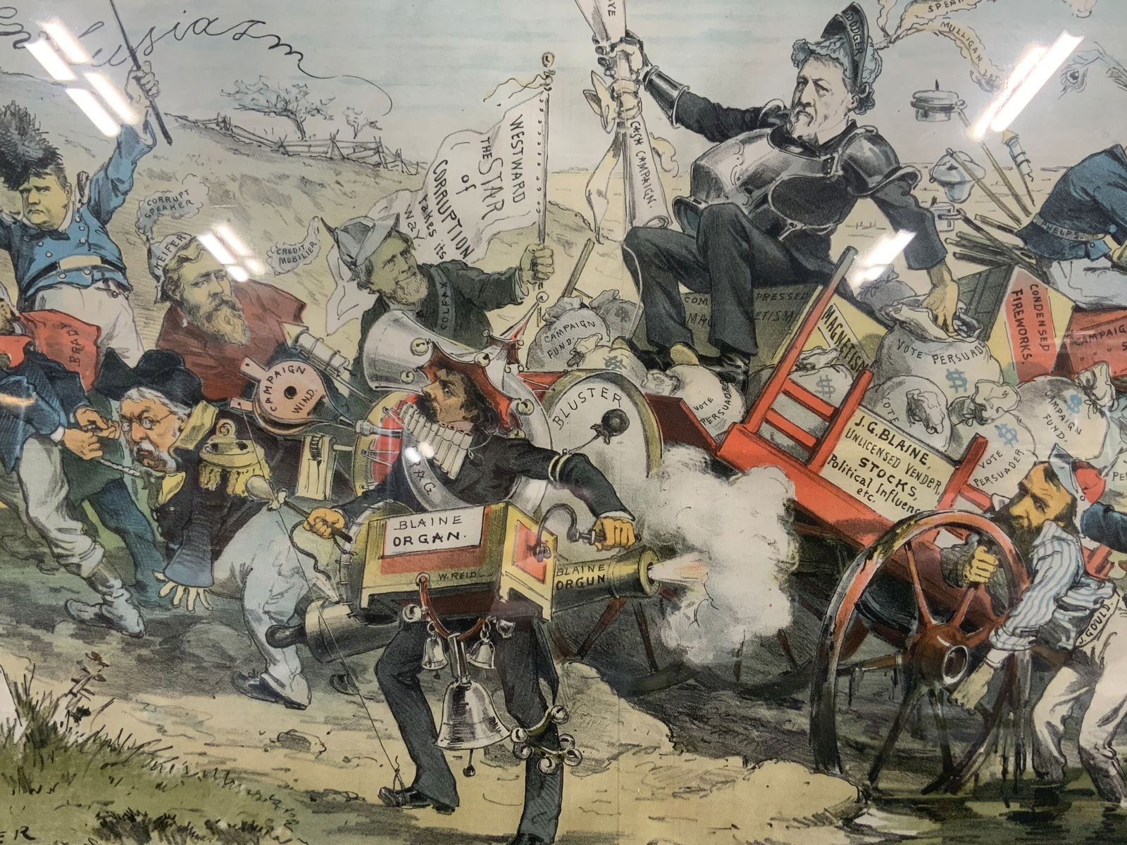 Puck A Hard Pull Political Illustration (1 of 11)