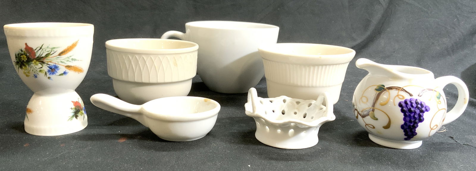 Lot7 Vntg Porcelain Vessels, France, Turkey, USA + (1 of 13)