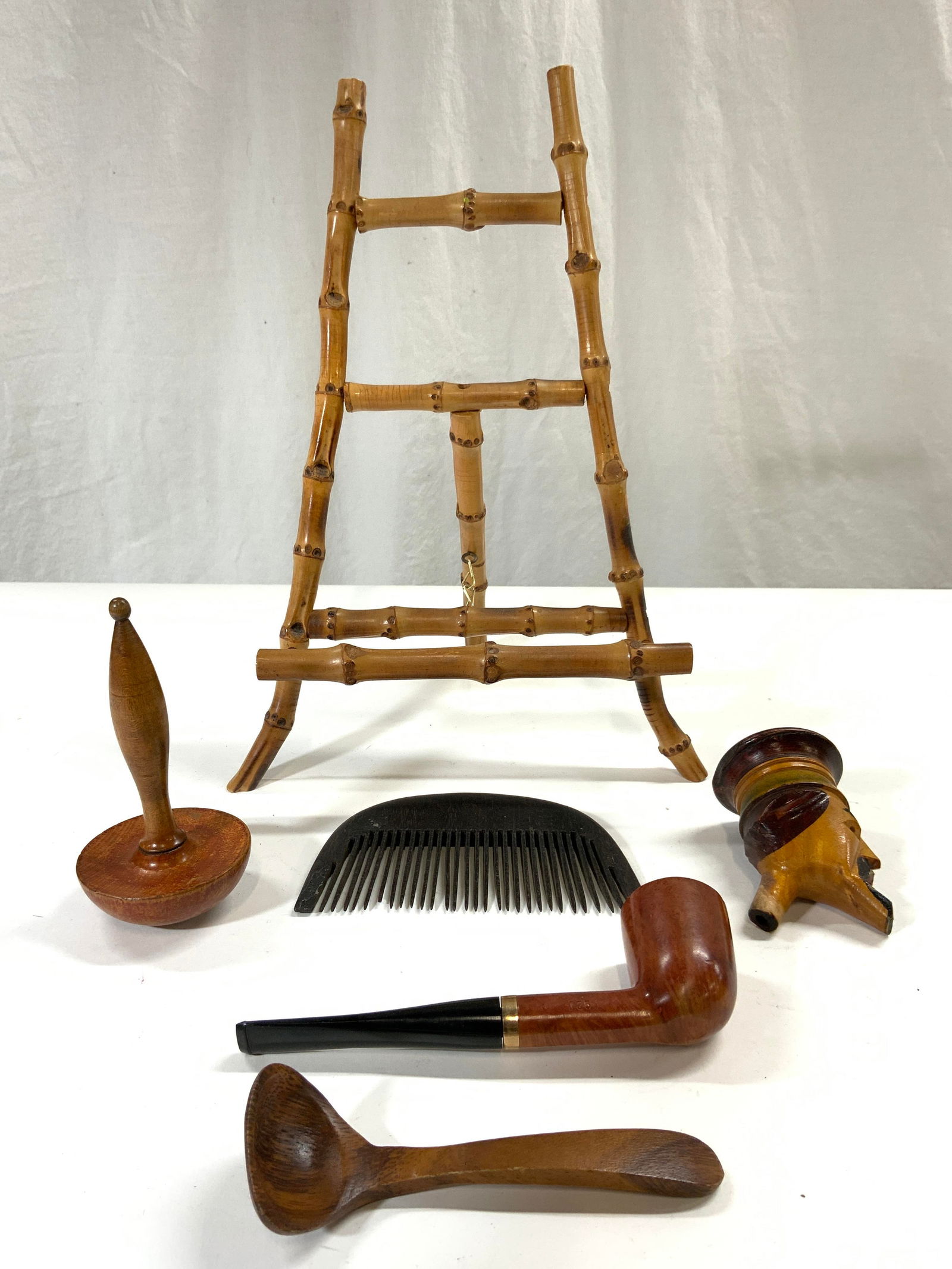 Lot 6 Wooden Accessories, Weber Pipe & more (1 of 8)