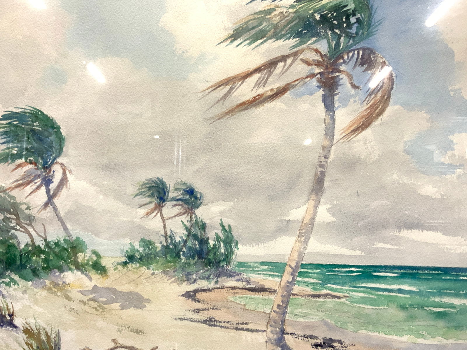 Rachel Steaths Sgd Landscape Watercolor (1 of 9)