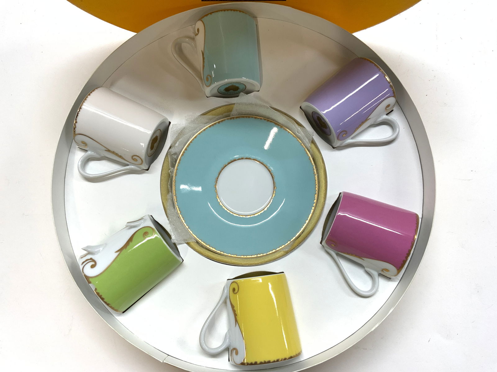 Set12 Christian LACROIX France Porc Demitasse NIB (1 of 7)